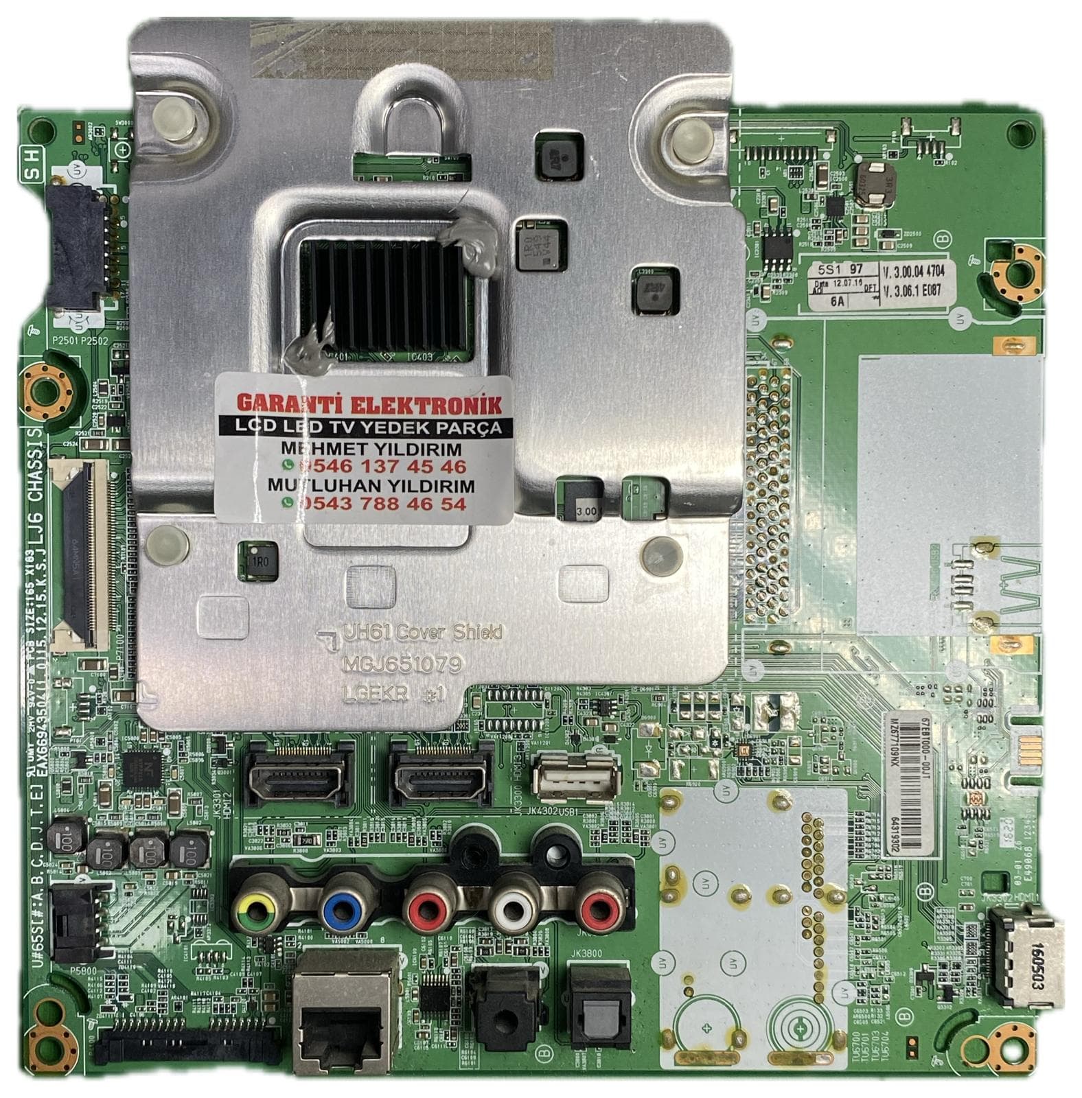 EAX66943504 LG 43UH610N 49UH610N Ana Kart (Main Board)