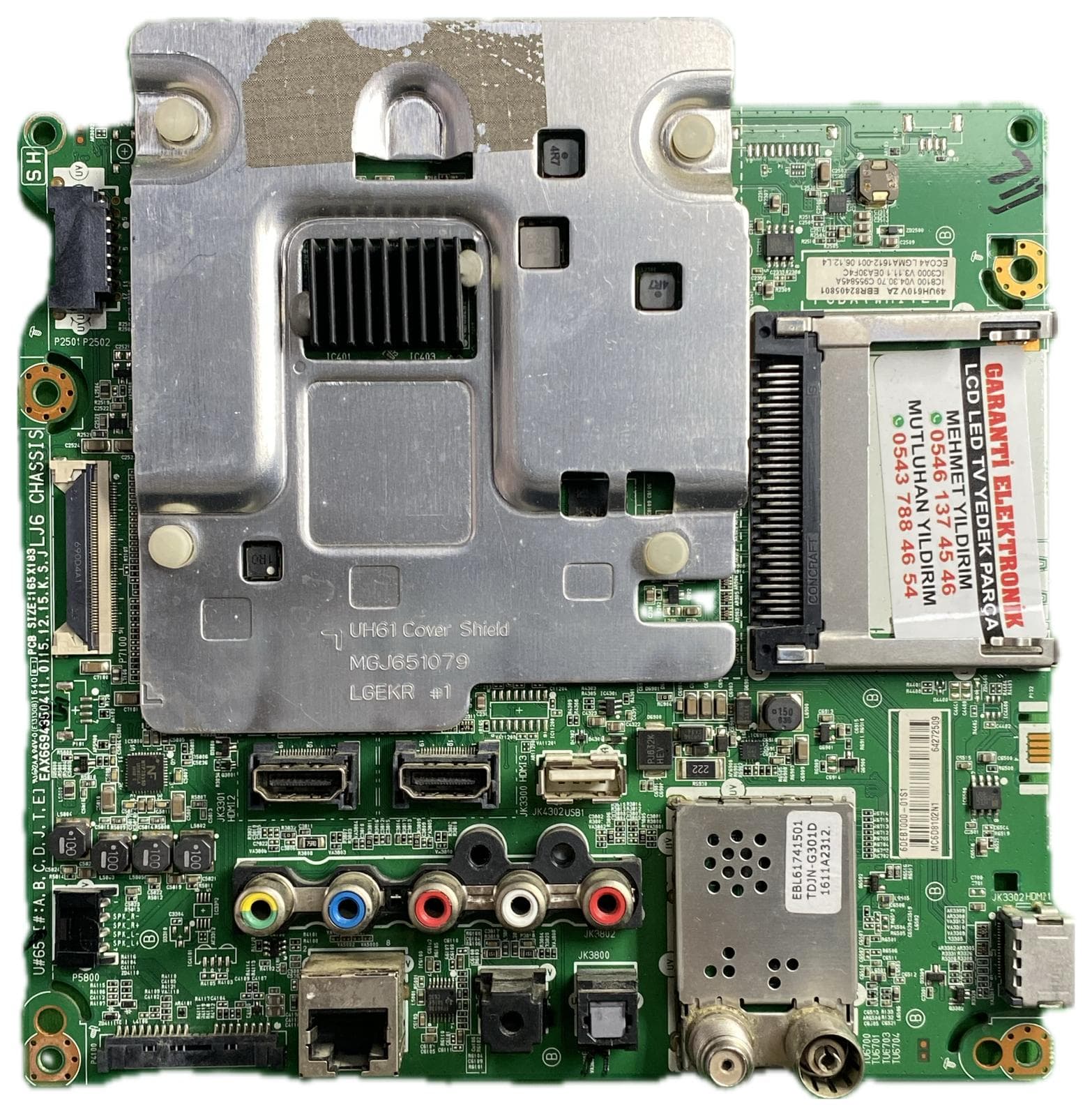 EAX66943504 EBL61741501 LG 49UH610V Ana Kart (Main Board)