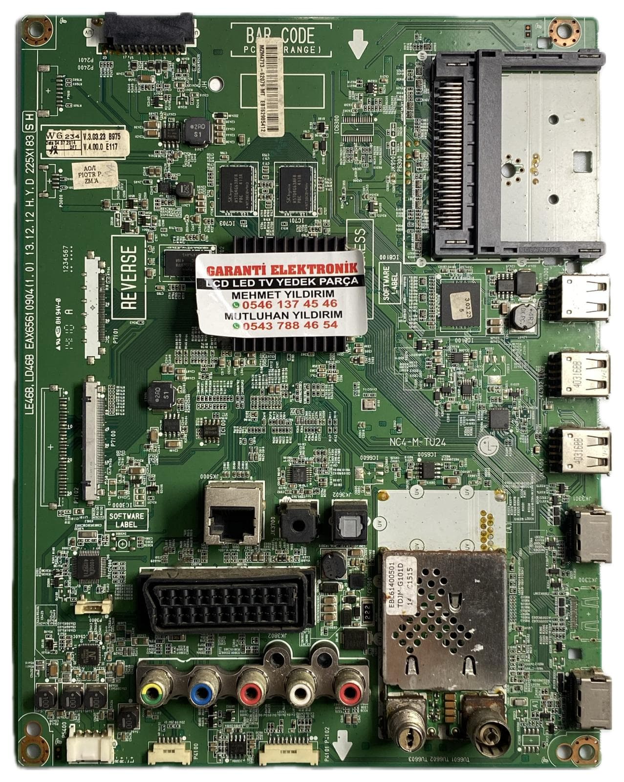 EAX65610904 EBT62985412 LG 32LB582V 42LB582V 47LB5827 Ana Kart (Main Board)