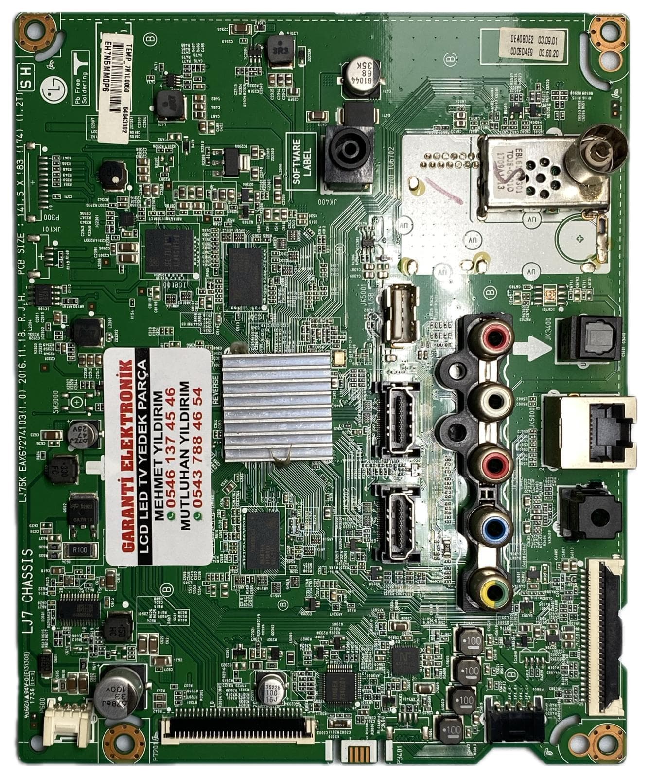 EAX67274103 LG 32LJ571D 32LJ600U Ana Kart (Main Board)
