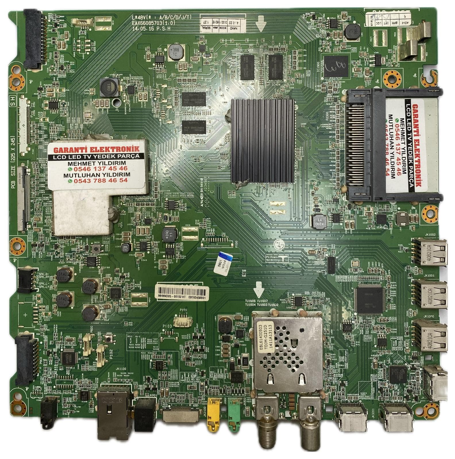 EAX66085703 EBT63458801 LG 40UB800V Ana Kart (Main Board)