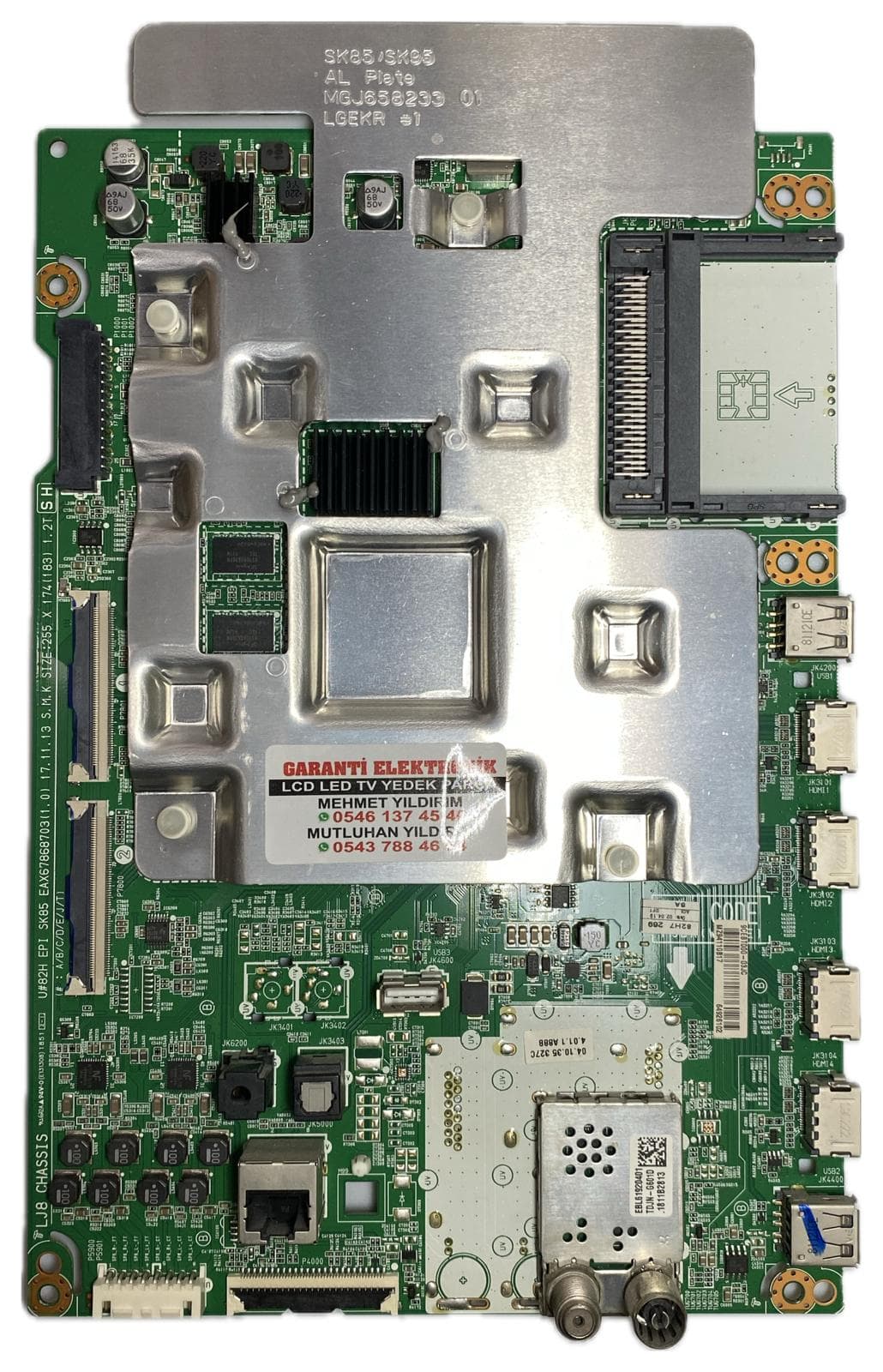 EAX67868703 EBT65026502 LG 55SK8500 49SK8500PLA 55SK9500PLA Ana Kart (Main Board)