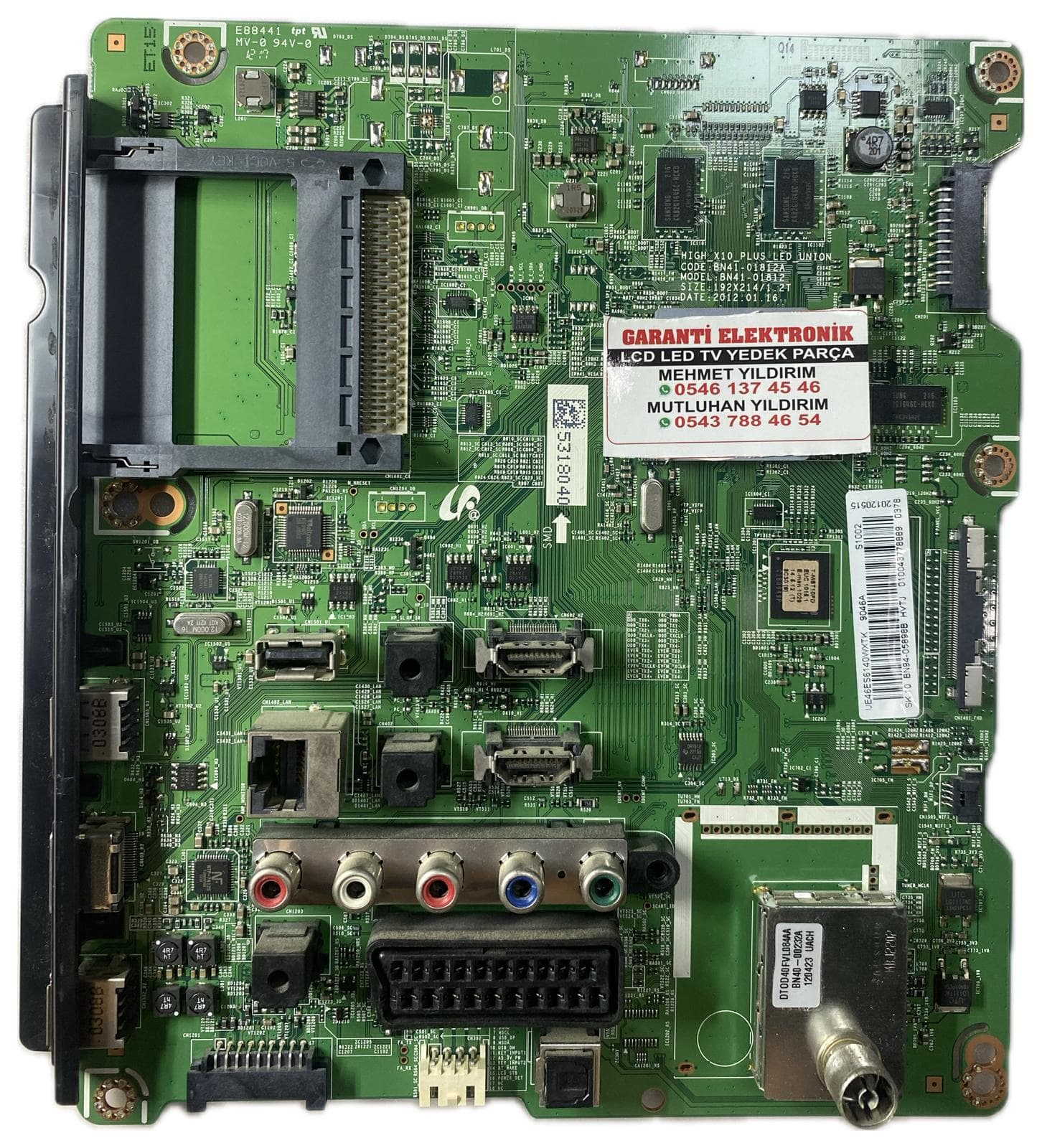 BN41-01812A BN94-05898B Samsung UE46ES6140 Ana Kart (Main Board)