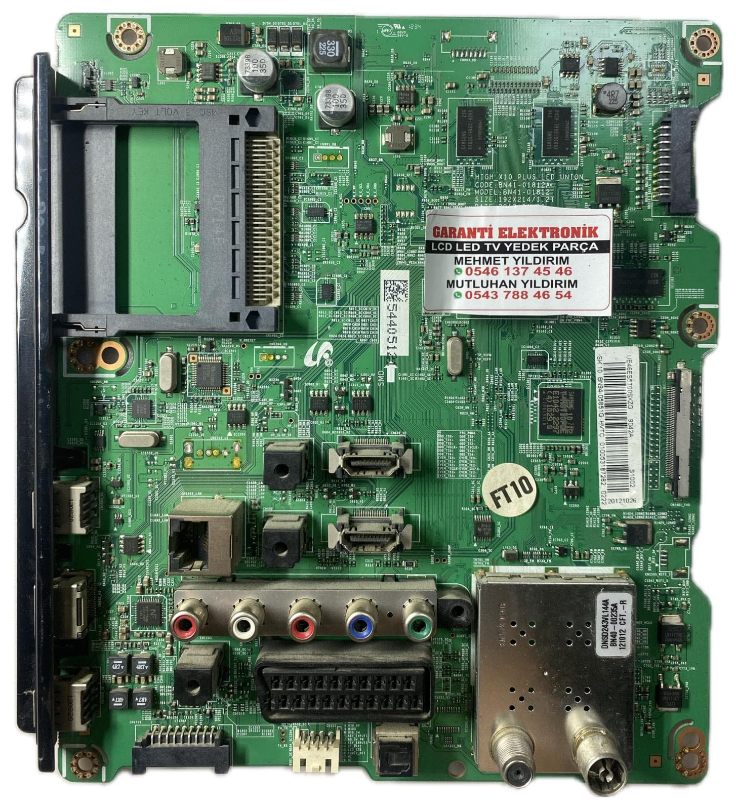 BN41-01812A BN94-05841W Samsung UE46ES5700 Ana Kart (Main Board)