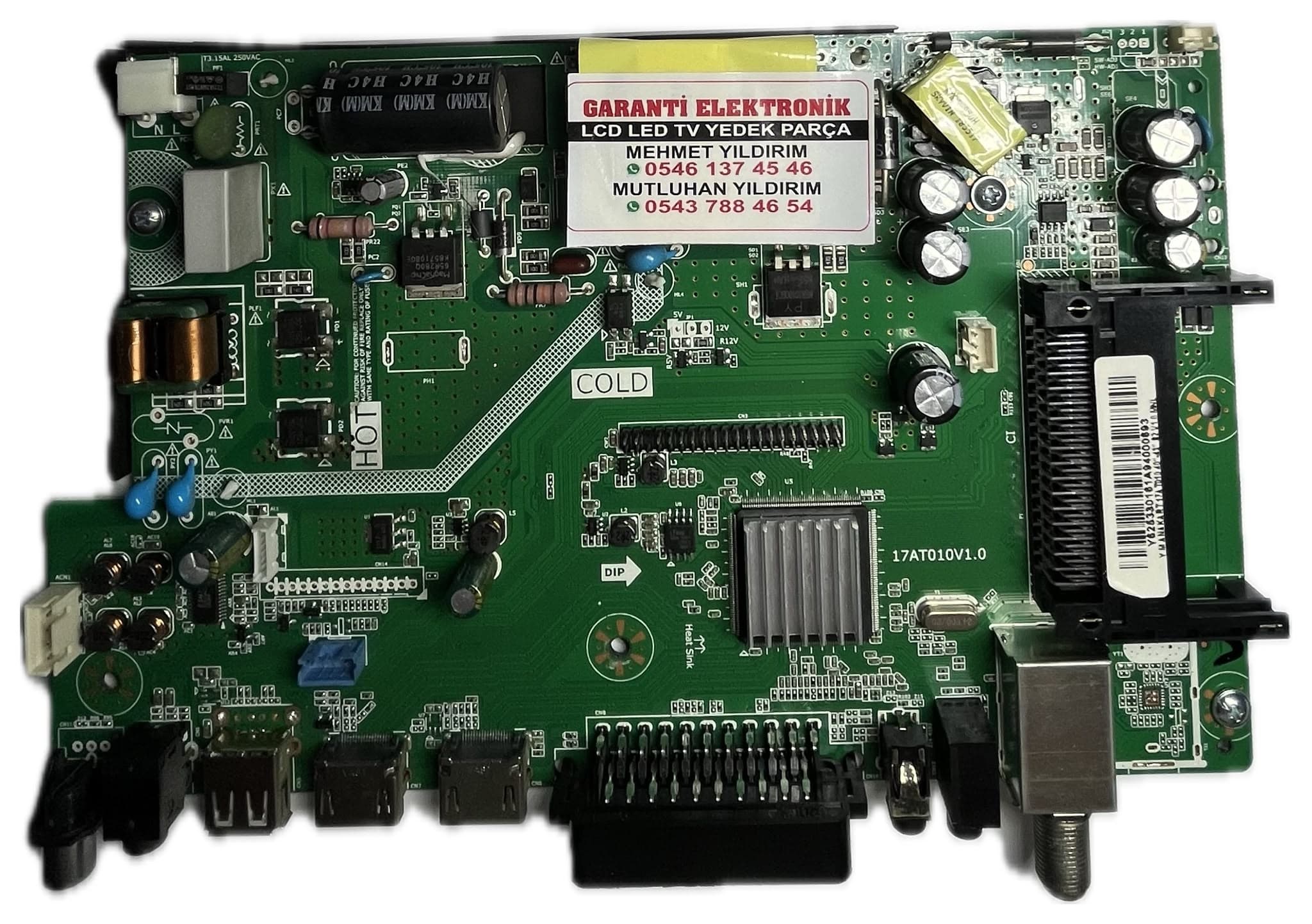 17AT010V1.0 SUNNY SN40DLK010/0202 Ana Kart (Main Board)