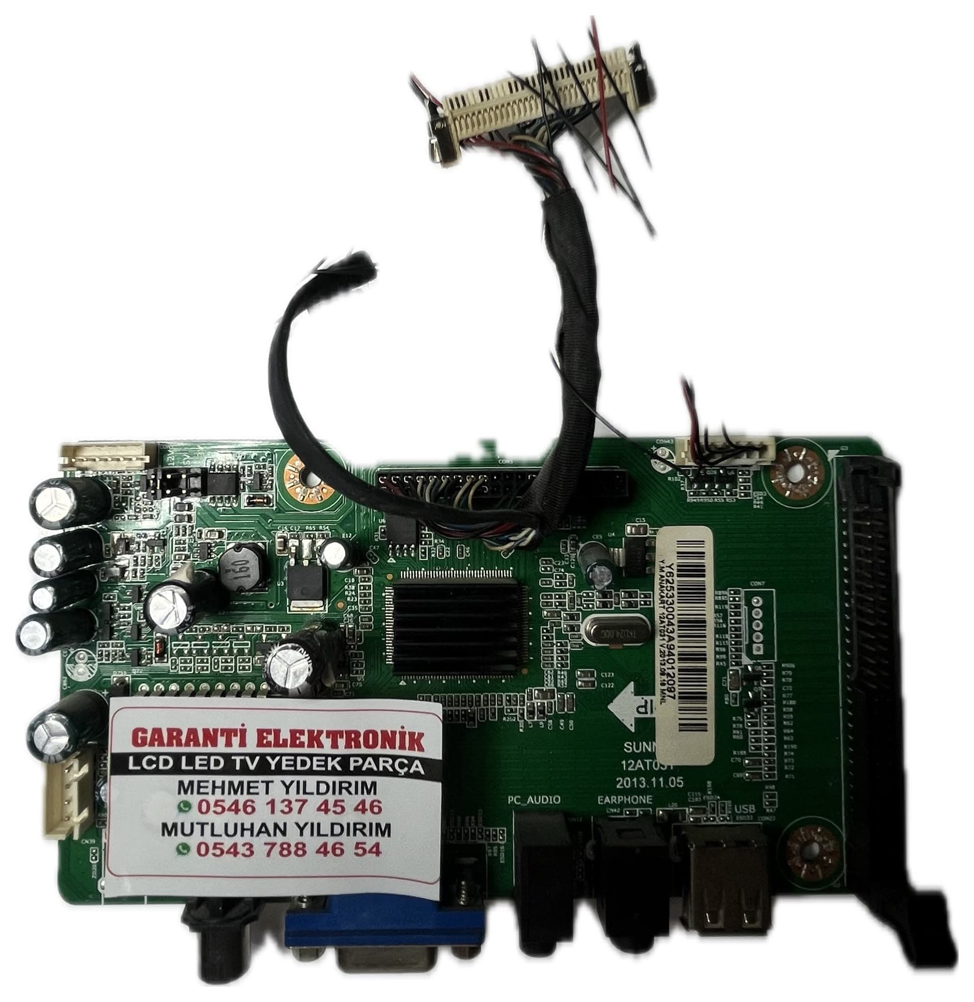 12AT031 SUNNY SN023LD12AT031-V Ana Kart (Main Board)