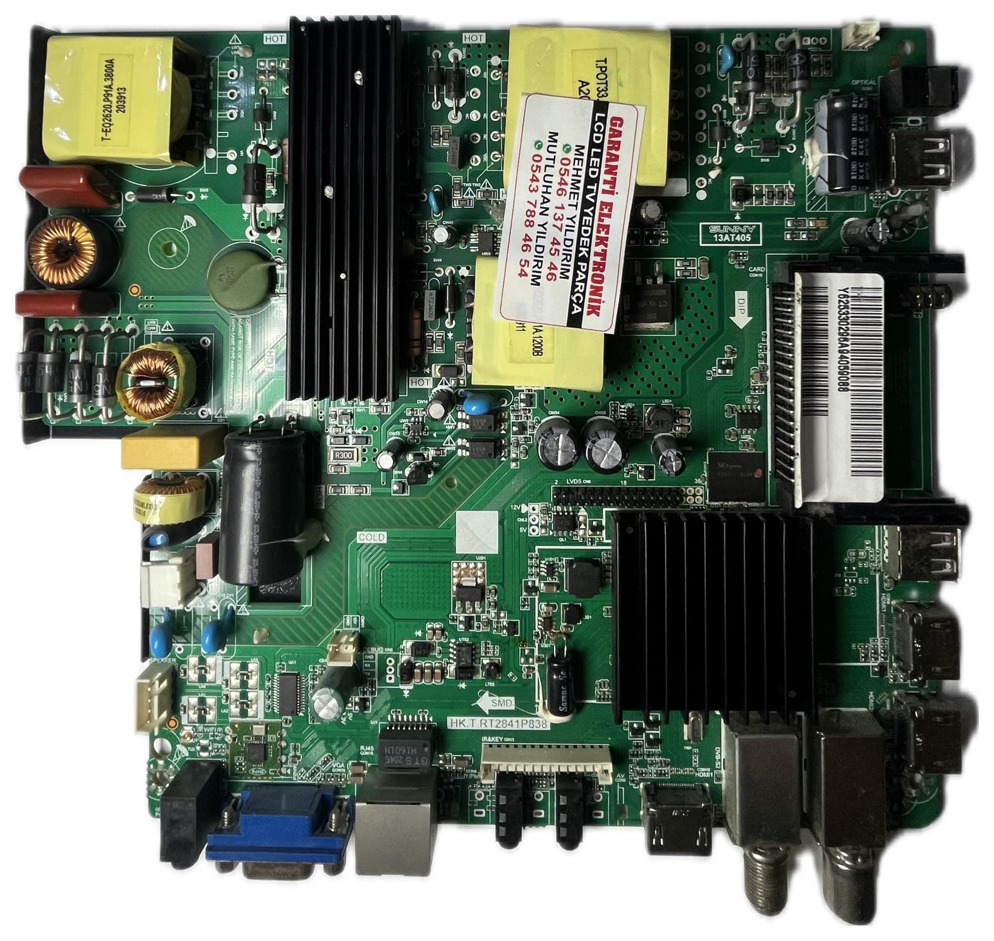 13AT405 HK.T.RT2841P838 HI-LEVEL HL49FAL27/0216 Ana Kart (Main Board)