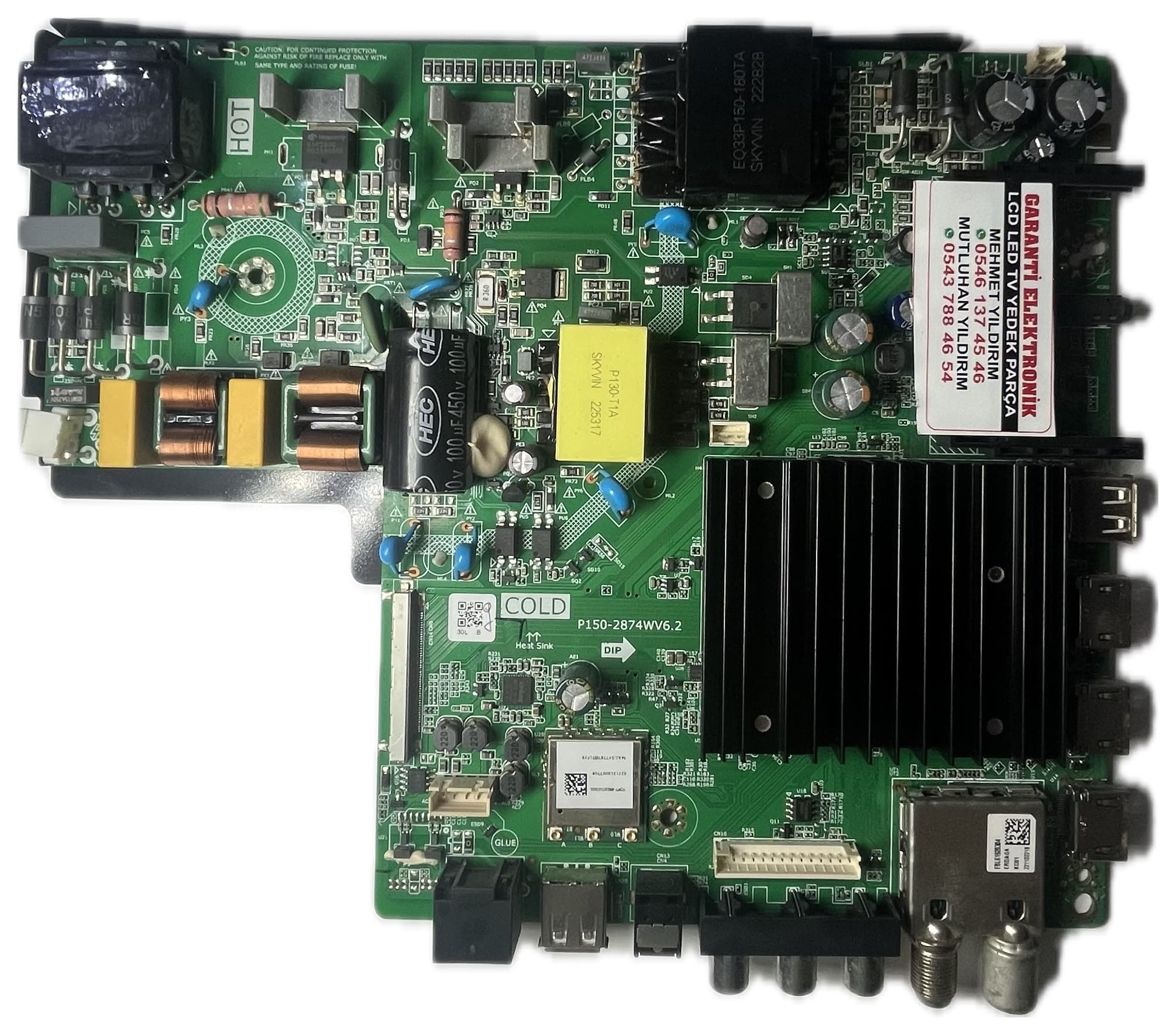 P150-2874WV6.2 HI-LEVEL HL55FMN252-0276 Ana Kart (Main Board)