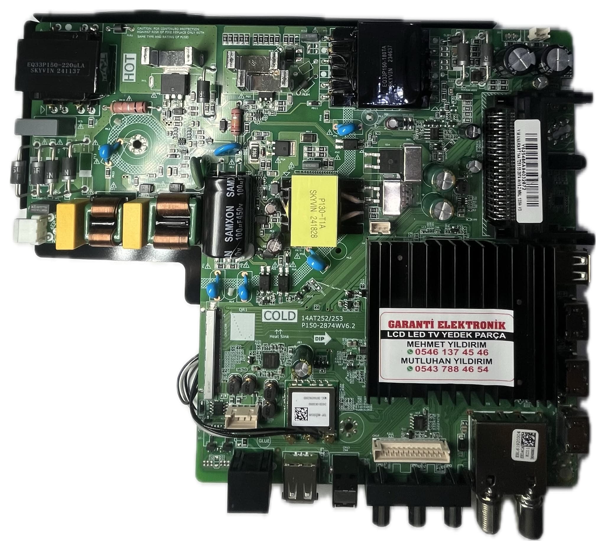 14AT252/253 P150-2874WV6.2 PEAQ PQ55FMN252 Ana Kart (Main Board)
