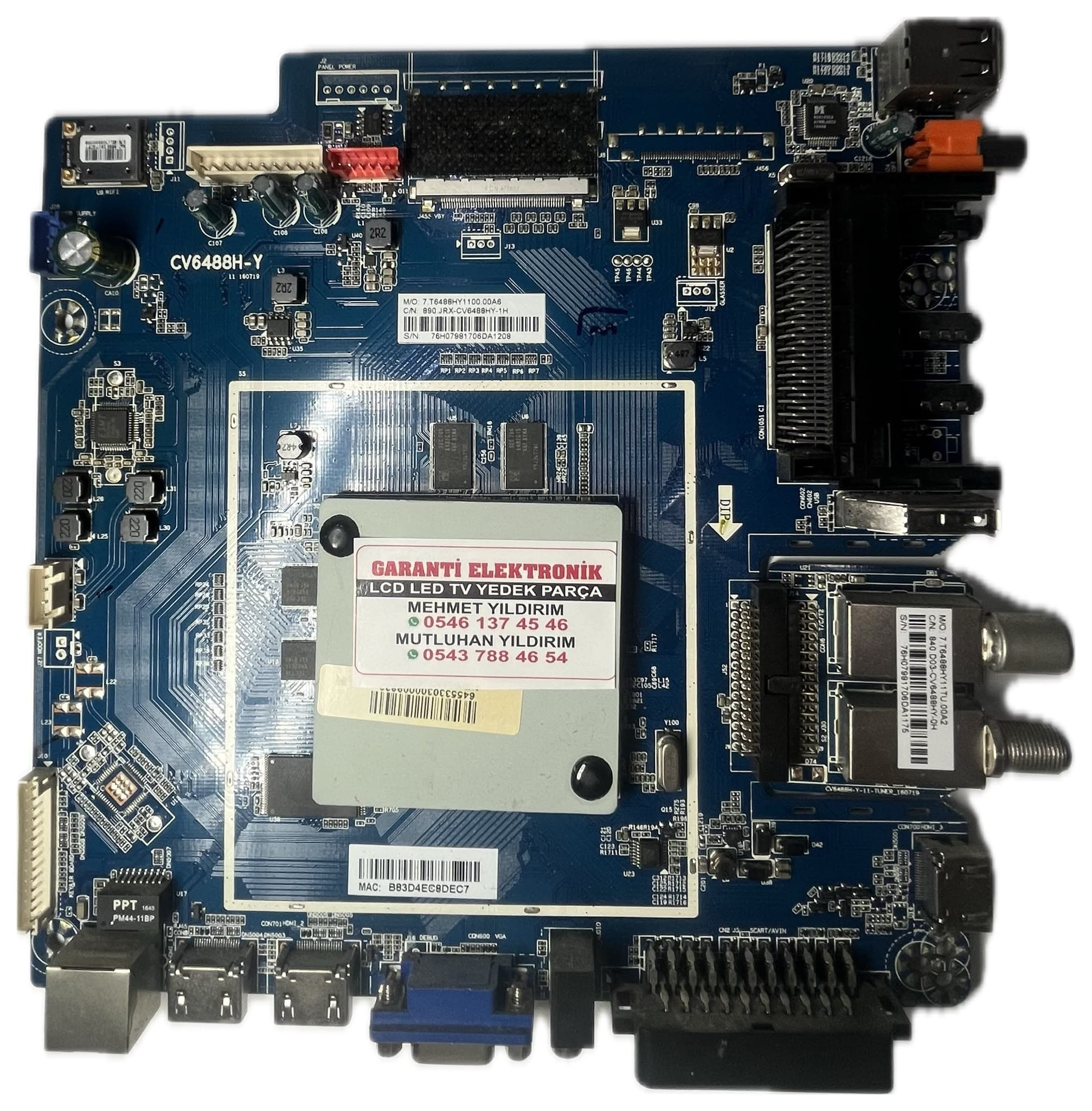CV6488H-Y SUNNY SN055LDUCV6488H-Y-2H Ana Kart (Main Board)