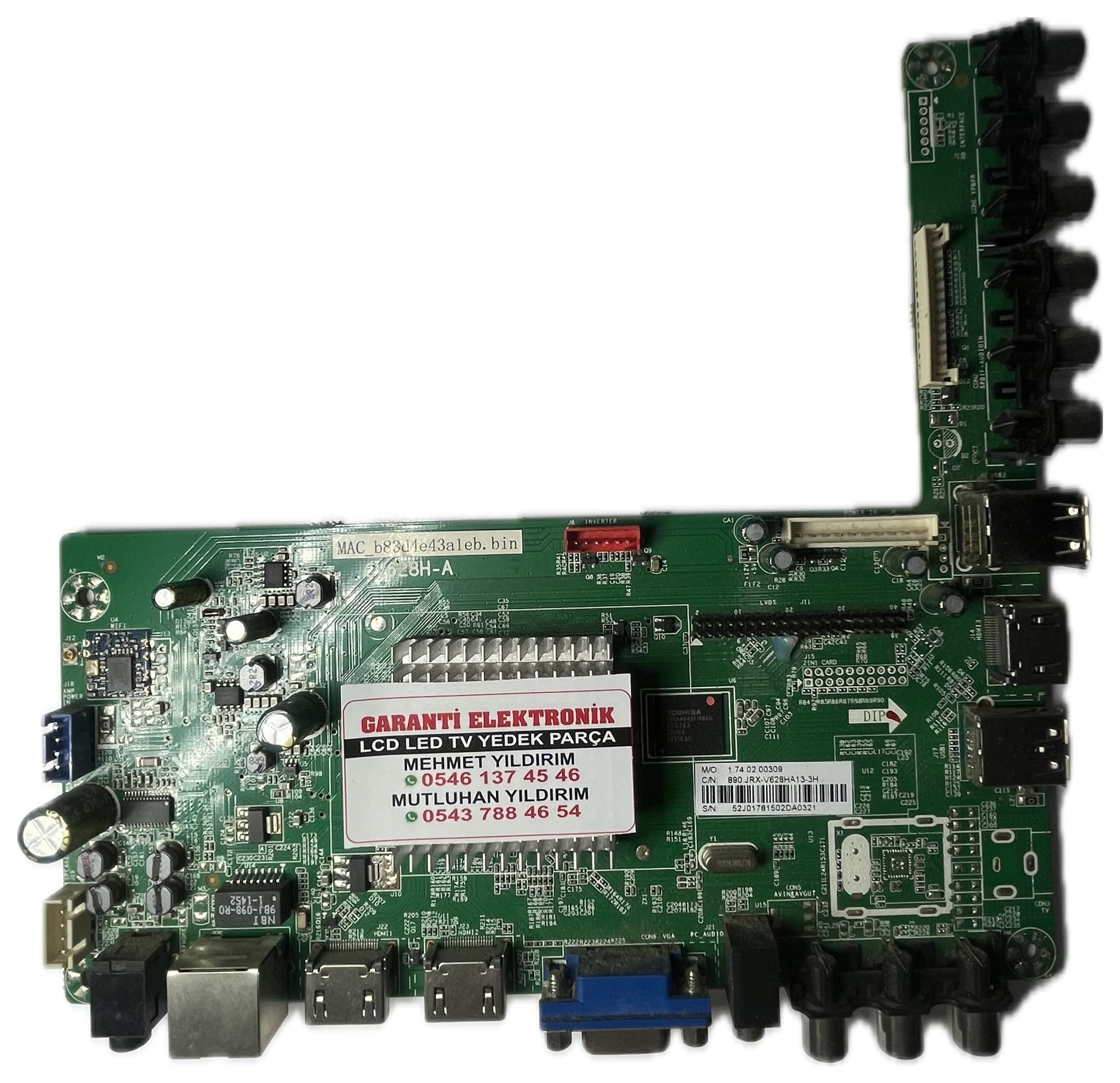 CV628H-A Sanyo LE127S15SM Ana Kart (Main Board)