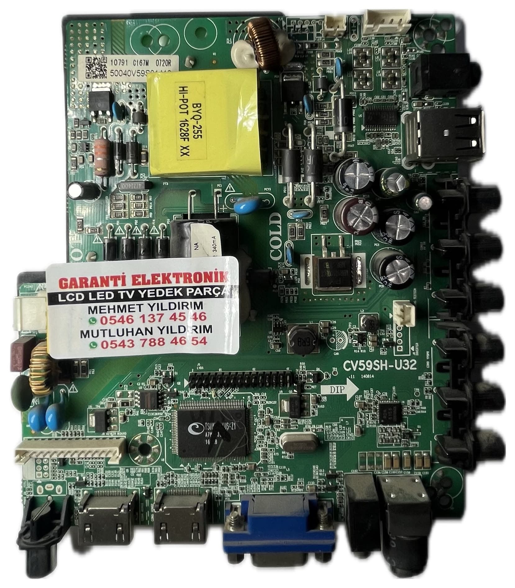 CV59SH-U32 Sunny SN032DLD12AT022-SM Ana Kart (Main Board)