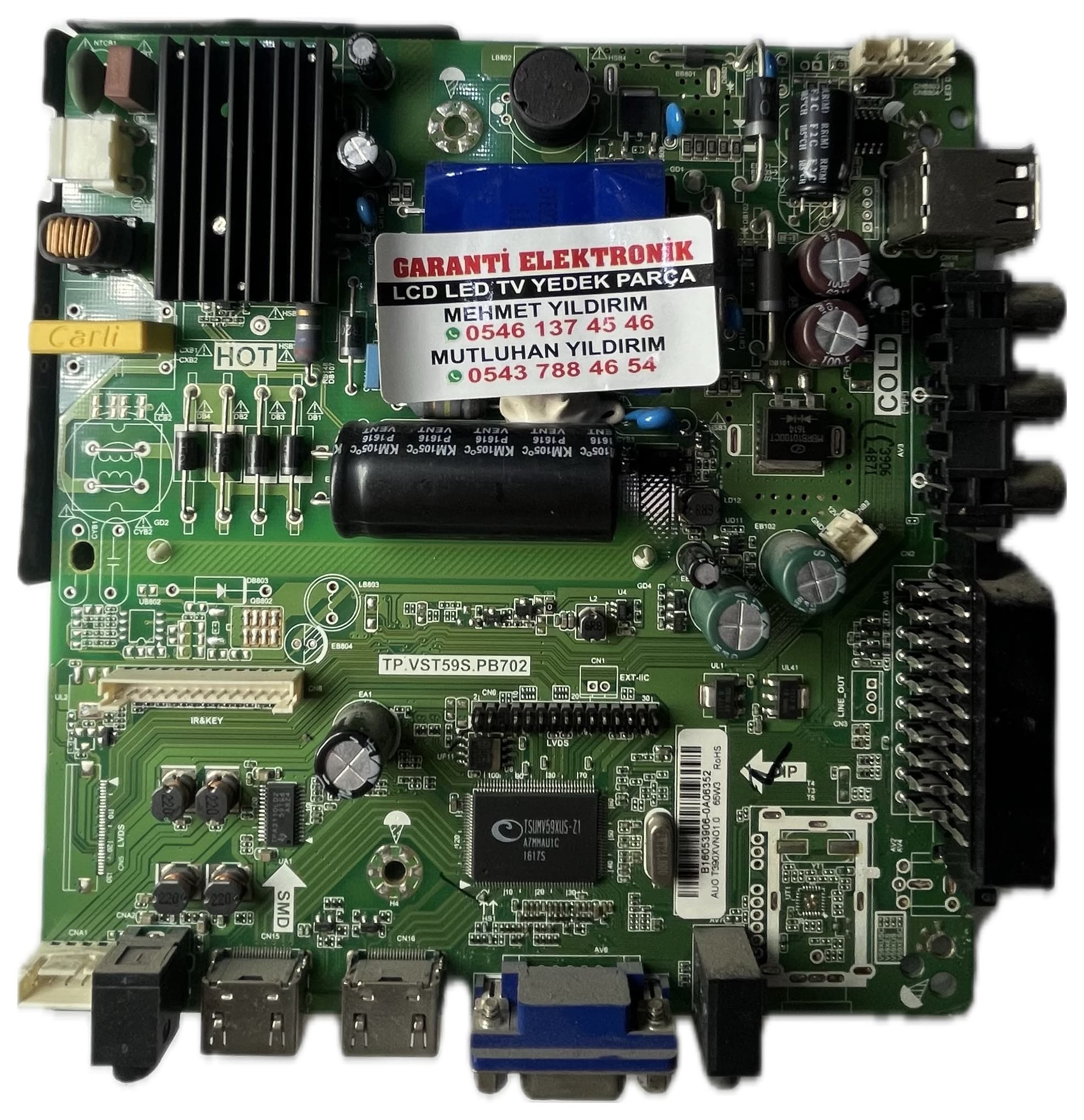 TP.VST59S.PB702 Axen AX039LDV59-M Ana Kart (Main Board)