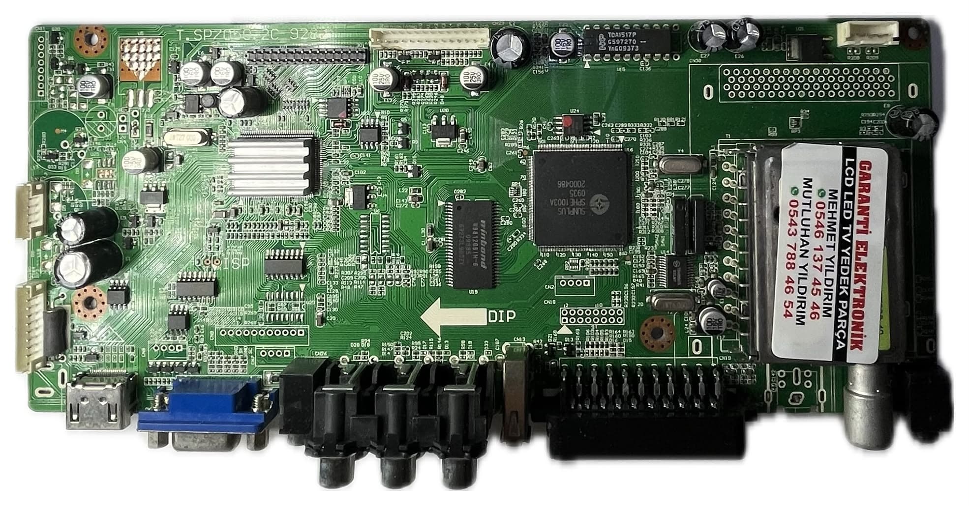 T.SP7050.2C 9282 Axen AX022LSI-T2 Ana Kart (Main Board)