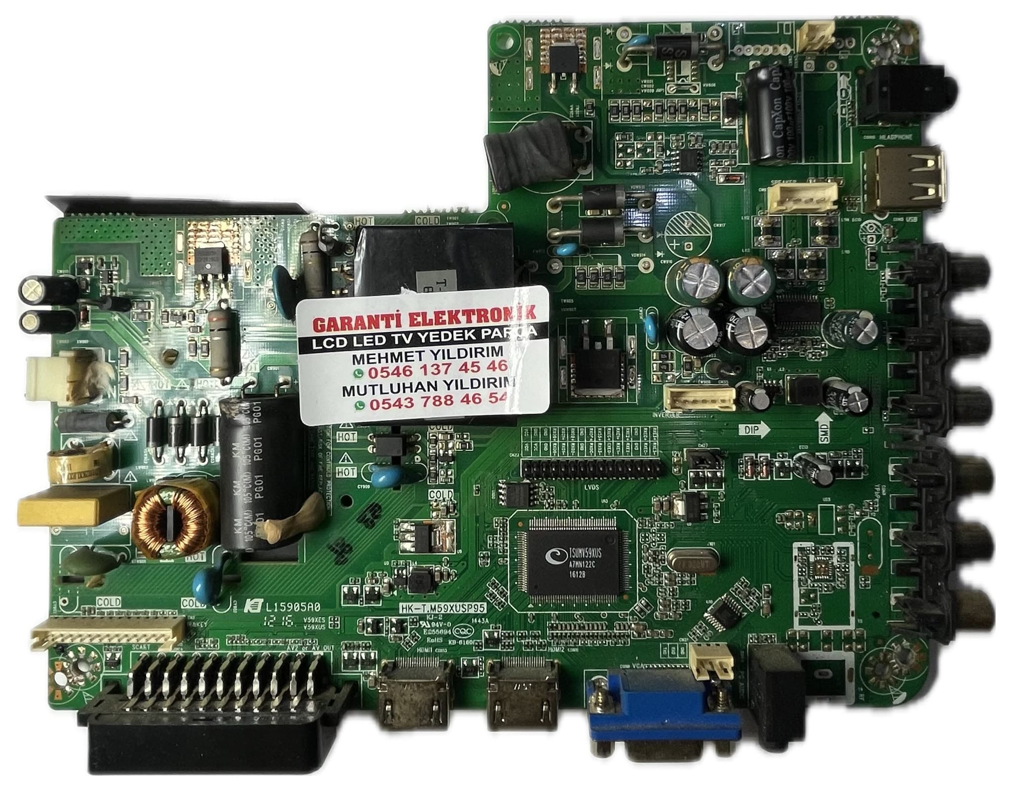 HK-T.M59XUSP95 AXEN AX039LSV59-AM Ana Kart (Main Board)