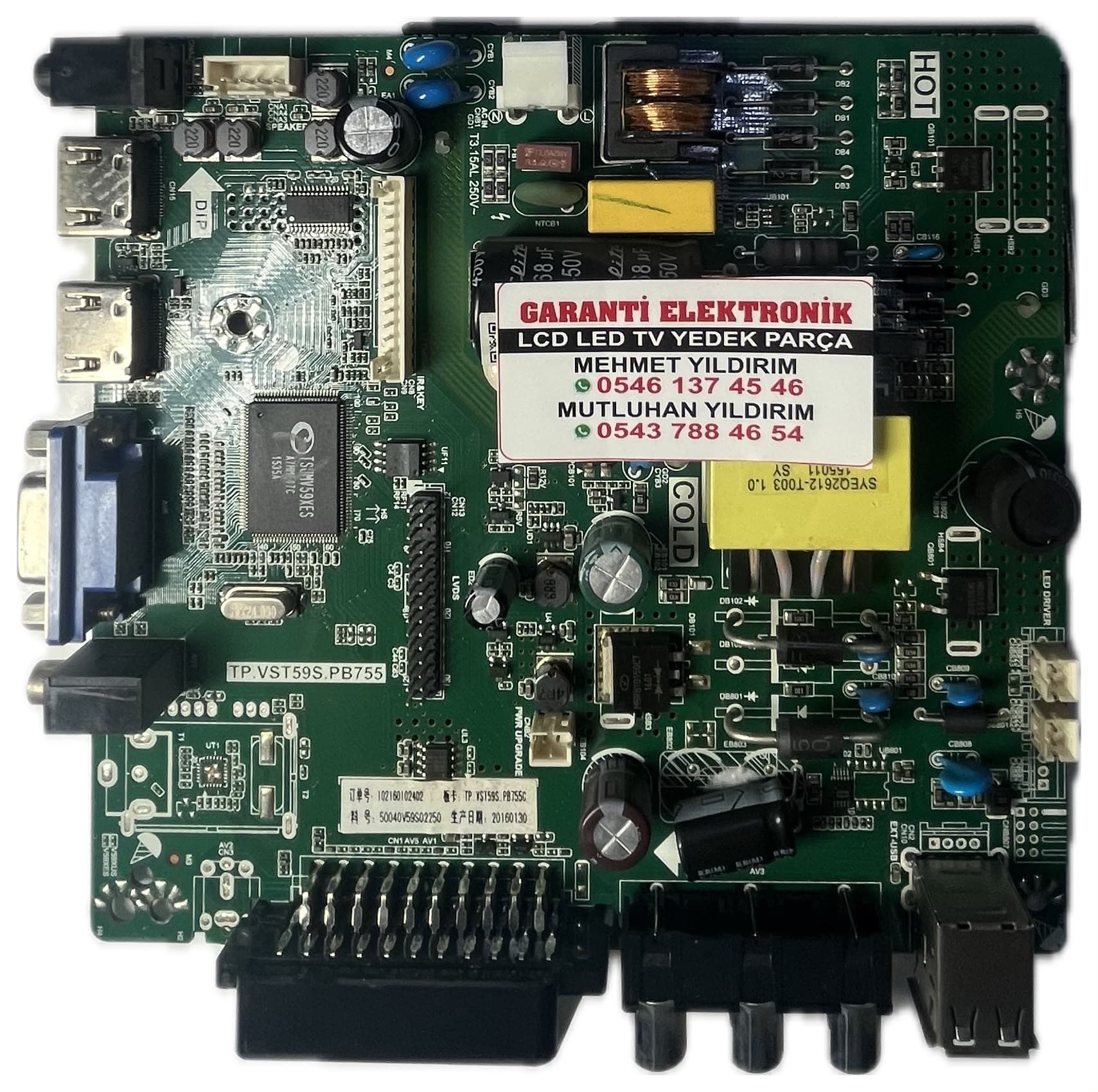 TP.VST59S.PB755 NORDMENDE LE82N14HM Ana Kart (Main Board)