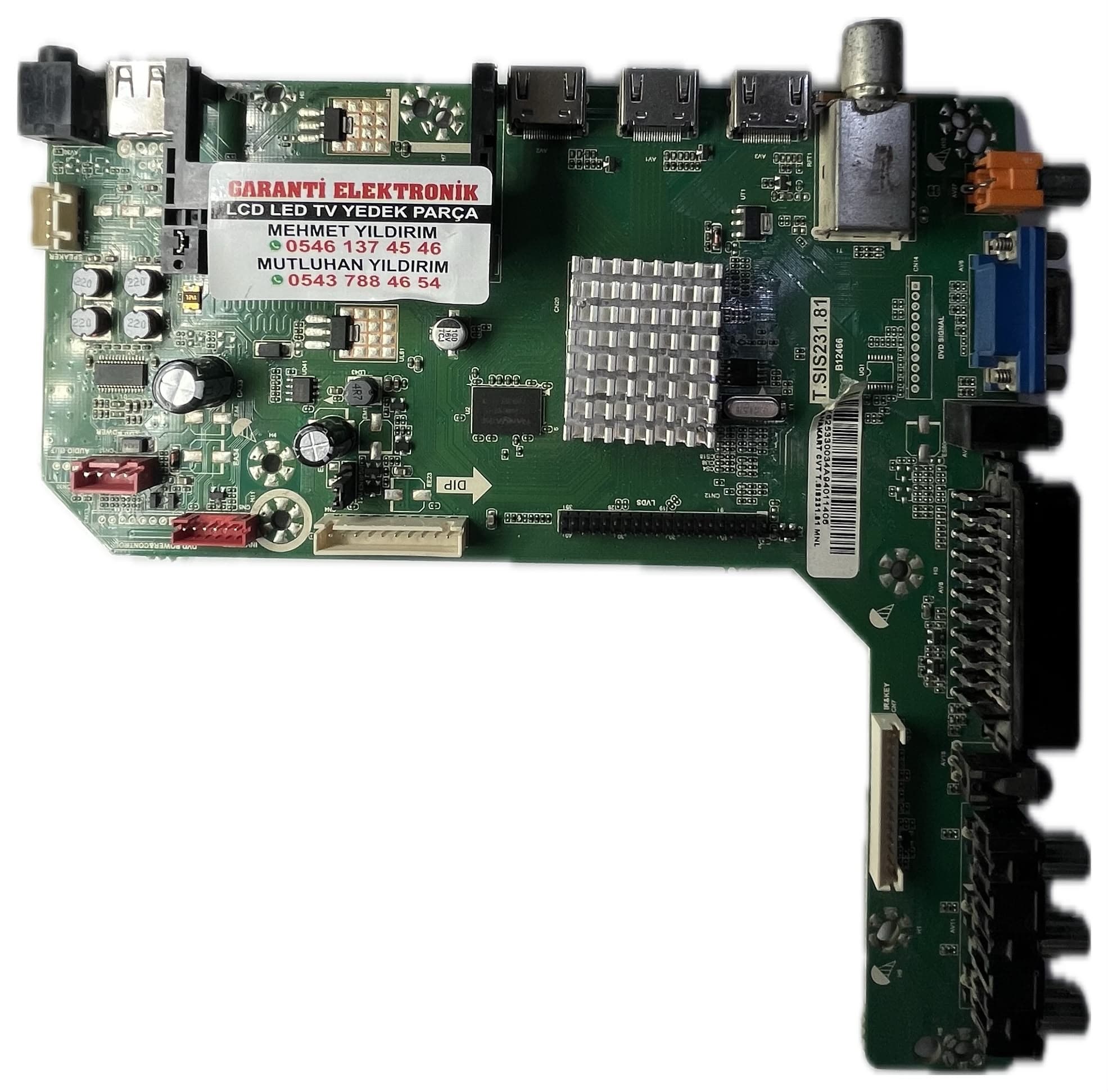 T.SIS231.81 ORA 111F-SU Ana Kart (Main Board)
