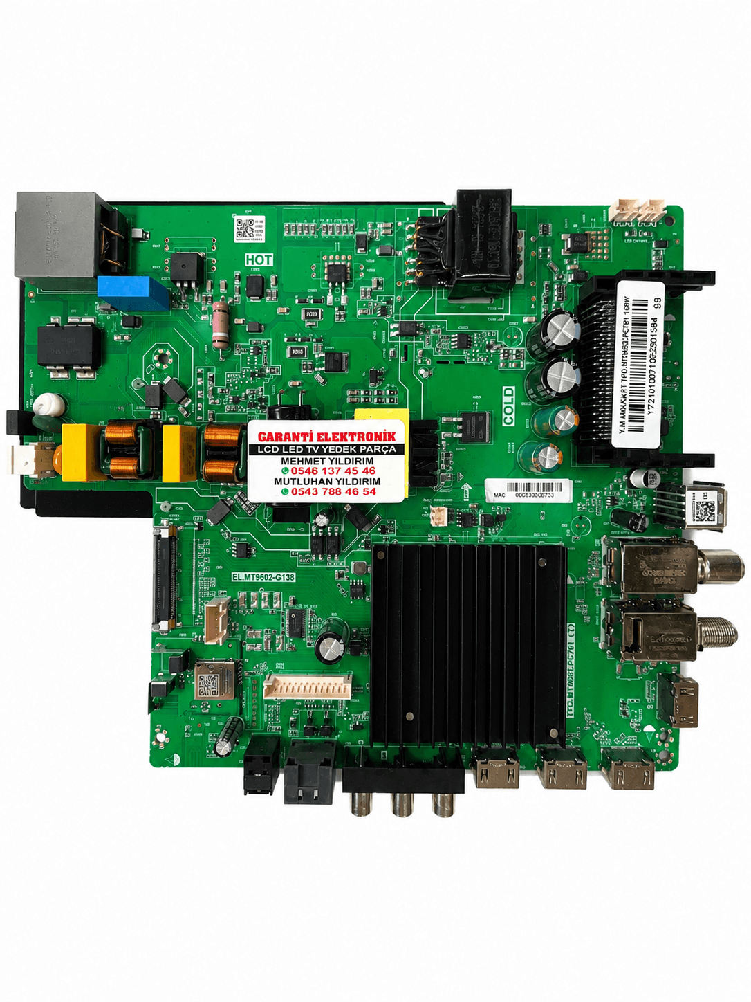 EL.MT9602-G138 SENNA 50UQ9500F Ana Kart (Main Board)