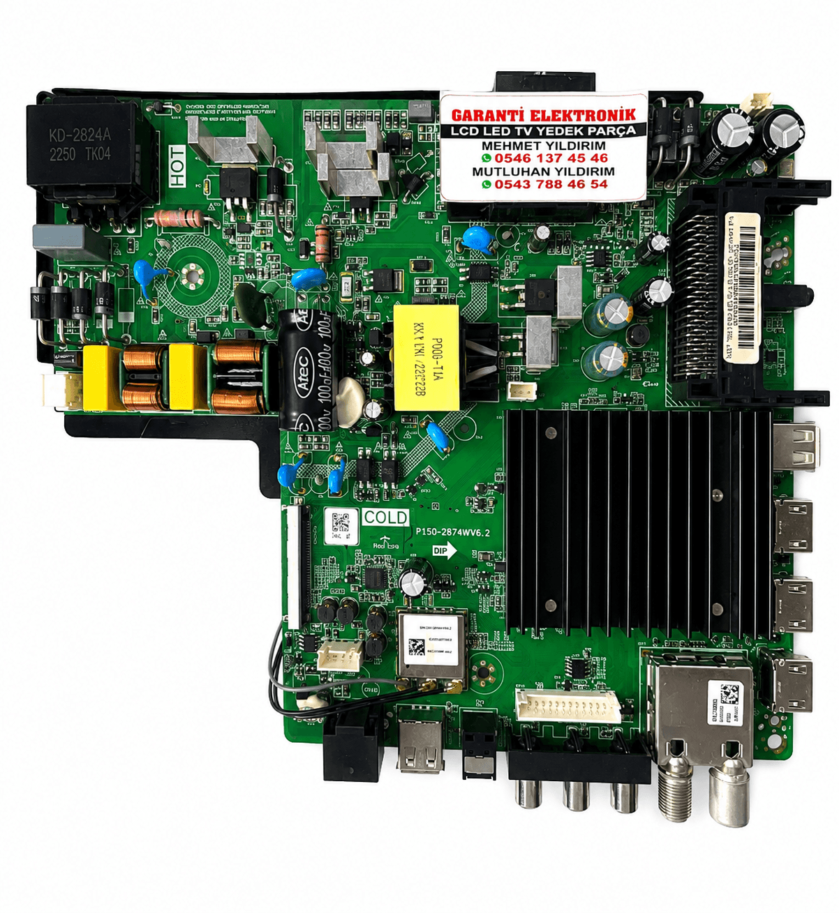 P150-2874WV6.2 Axen AX55FIL243-0246 Ana Kart (Main Board)