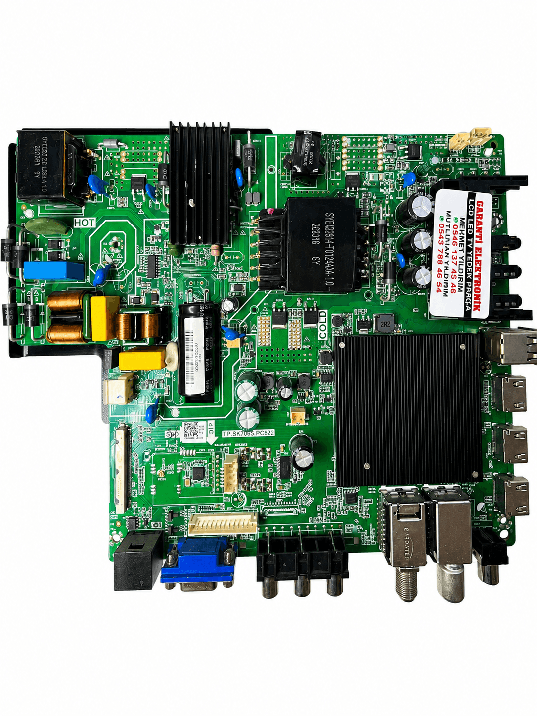 TP.SK706S.PC822 MORİO MR50850 Ana Kart (Main Board)