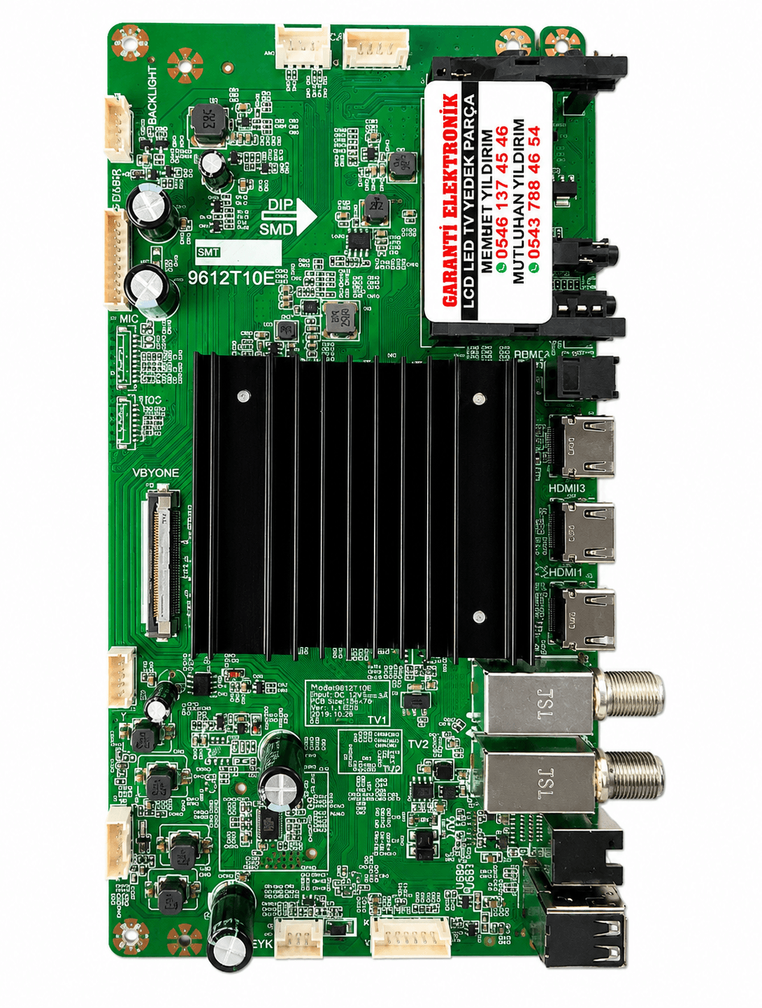 9612T10E Dijitsu 75DG22000 Ana Kart (Main Board)