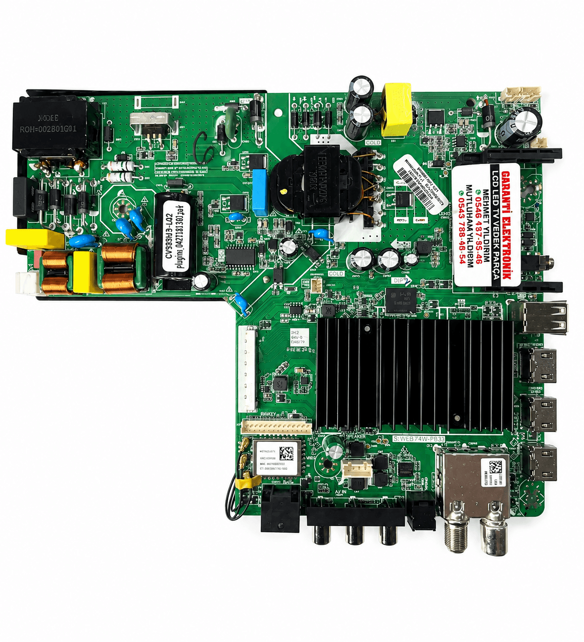 S-WEB74W-P839 Dijitsu 58DW900 Ana Kart (Main Board)