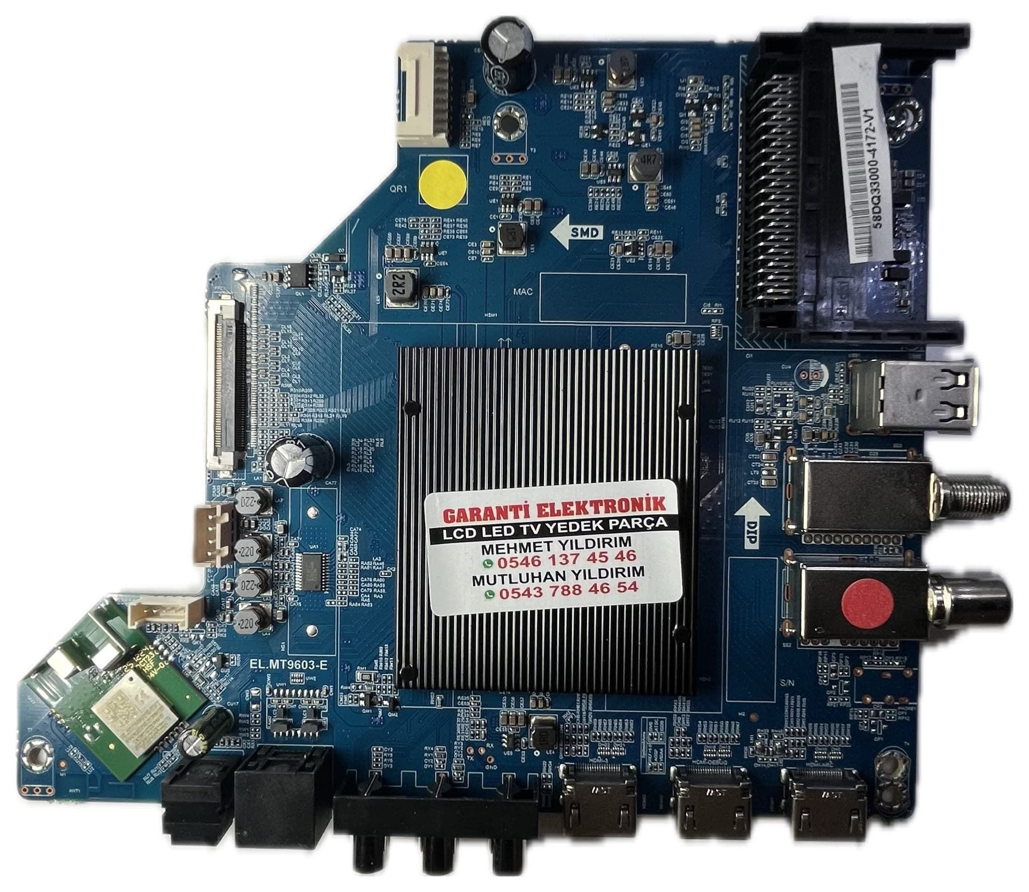 EL.MT9603-E Dijitsu 58DQ33000 Ana Kart (Main Board)