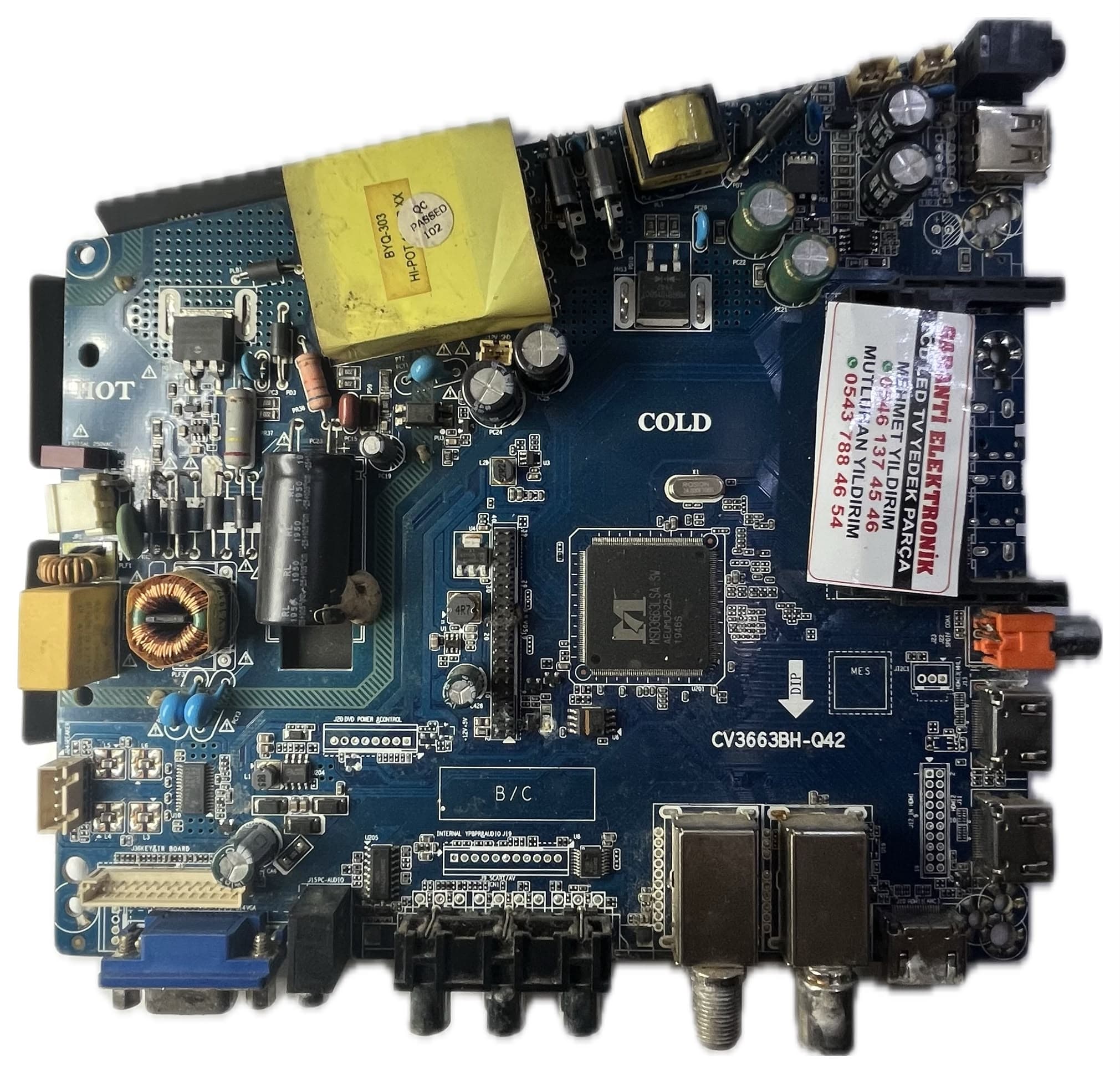 CV3663BH-Q42 Dijitsu DJ43 Ana Kart (Main Board)