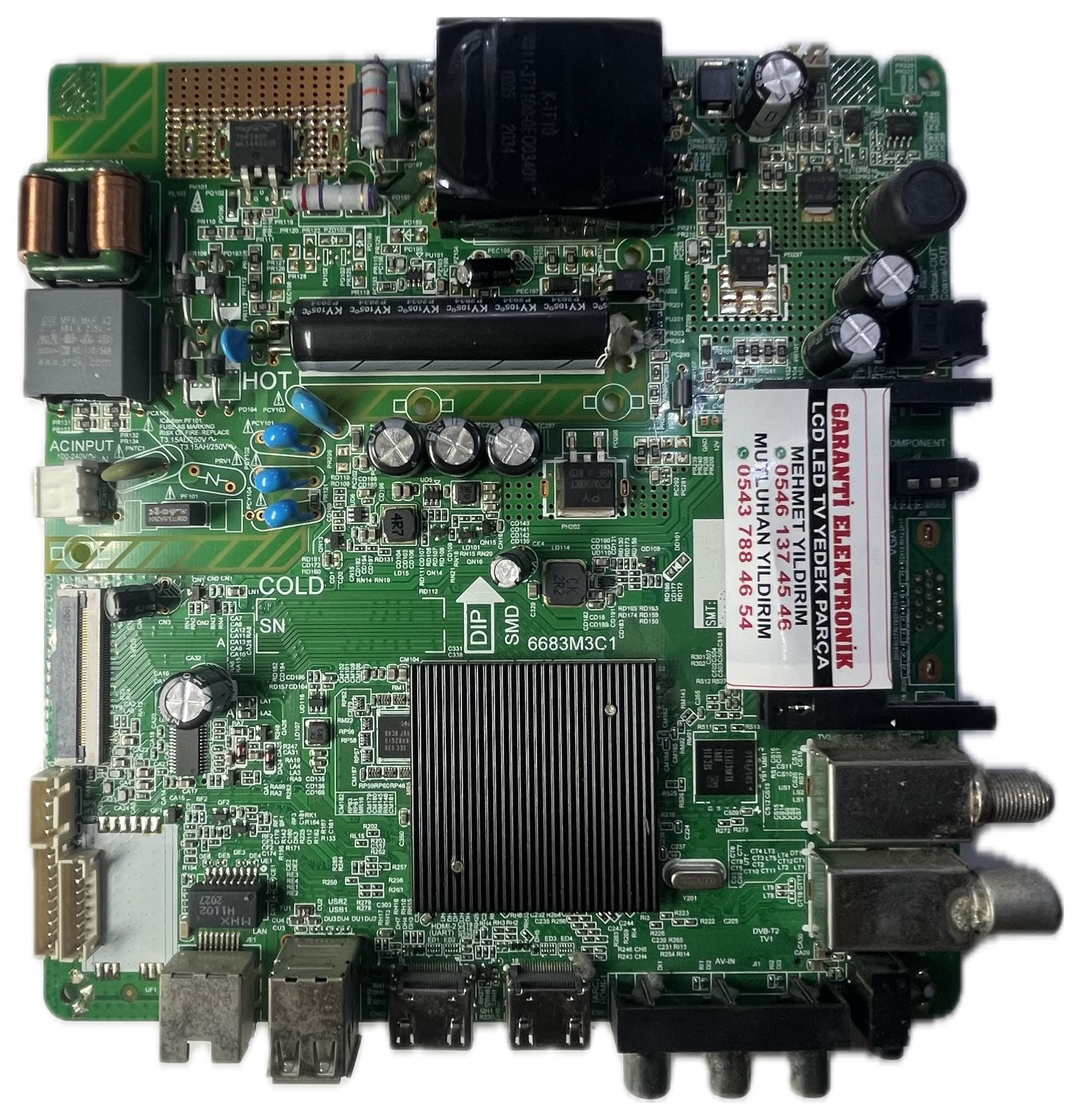 6683M3C1 Dijitsu 43DS7700 Ana Kart (Main Board)