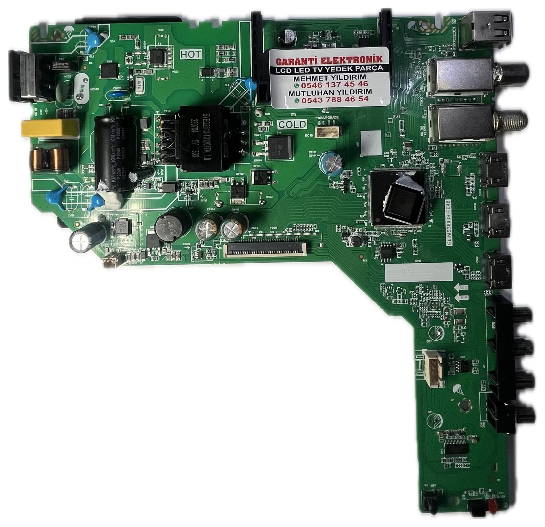 EL.MS3663S-FE48 Dijitsu 32D9800 Ana Kart (Main Board)