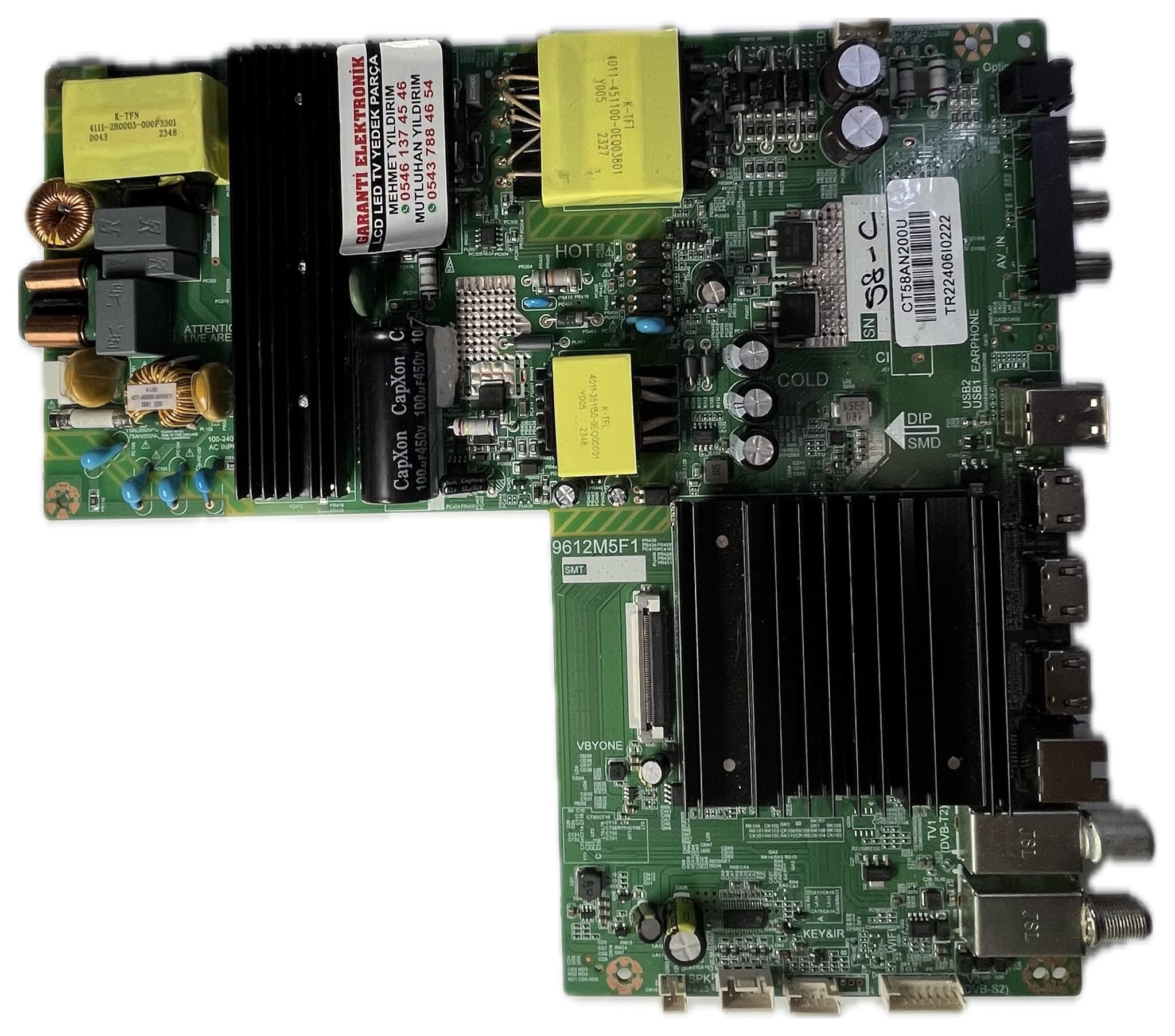 9612M5F1 Conti CT58AN200U Ana Kart (Main Board)