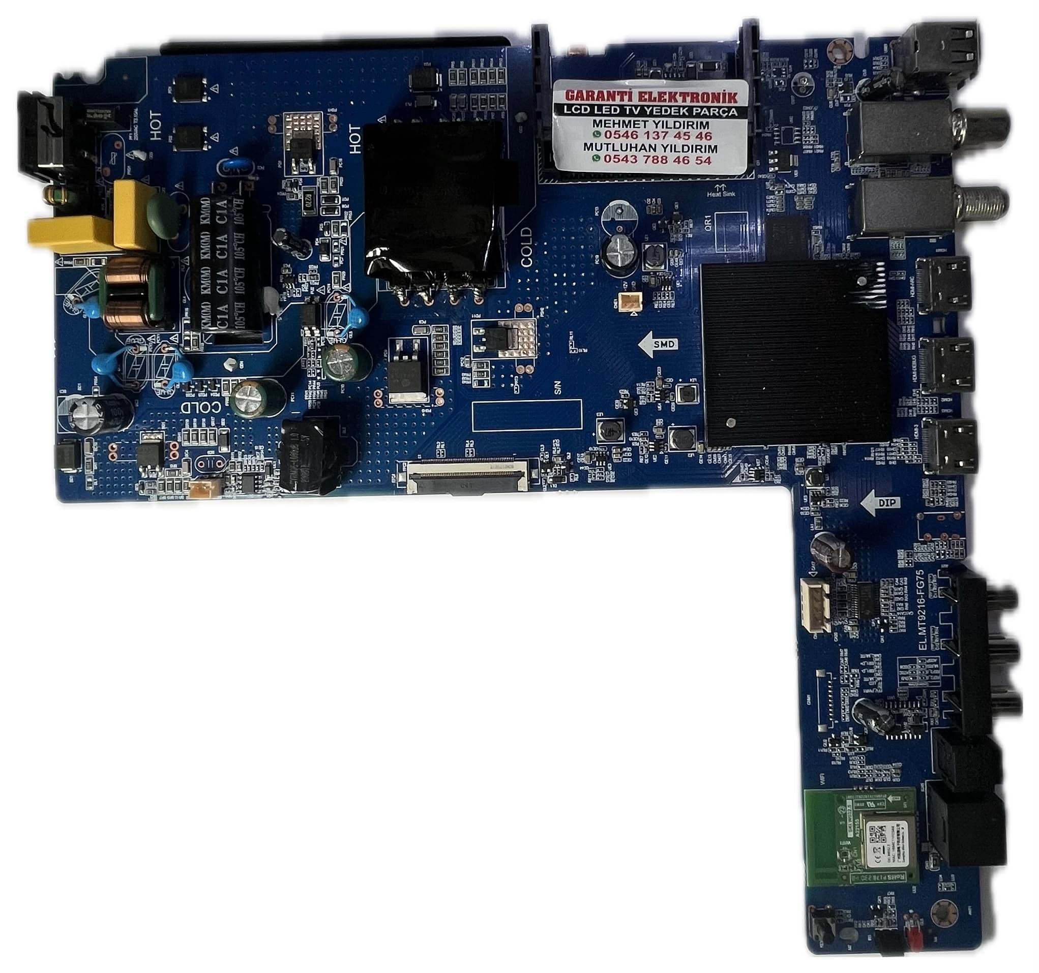 EL.MT9216-FG75 Dijitsu 43DS9800 Ana Kart (Main Board)