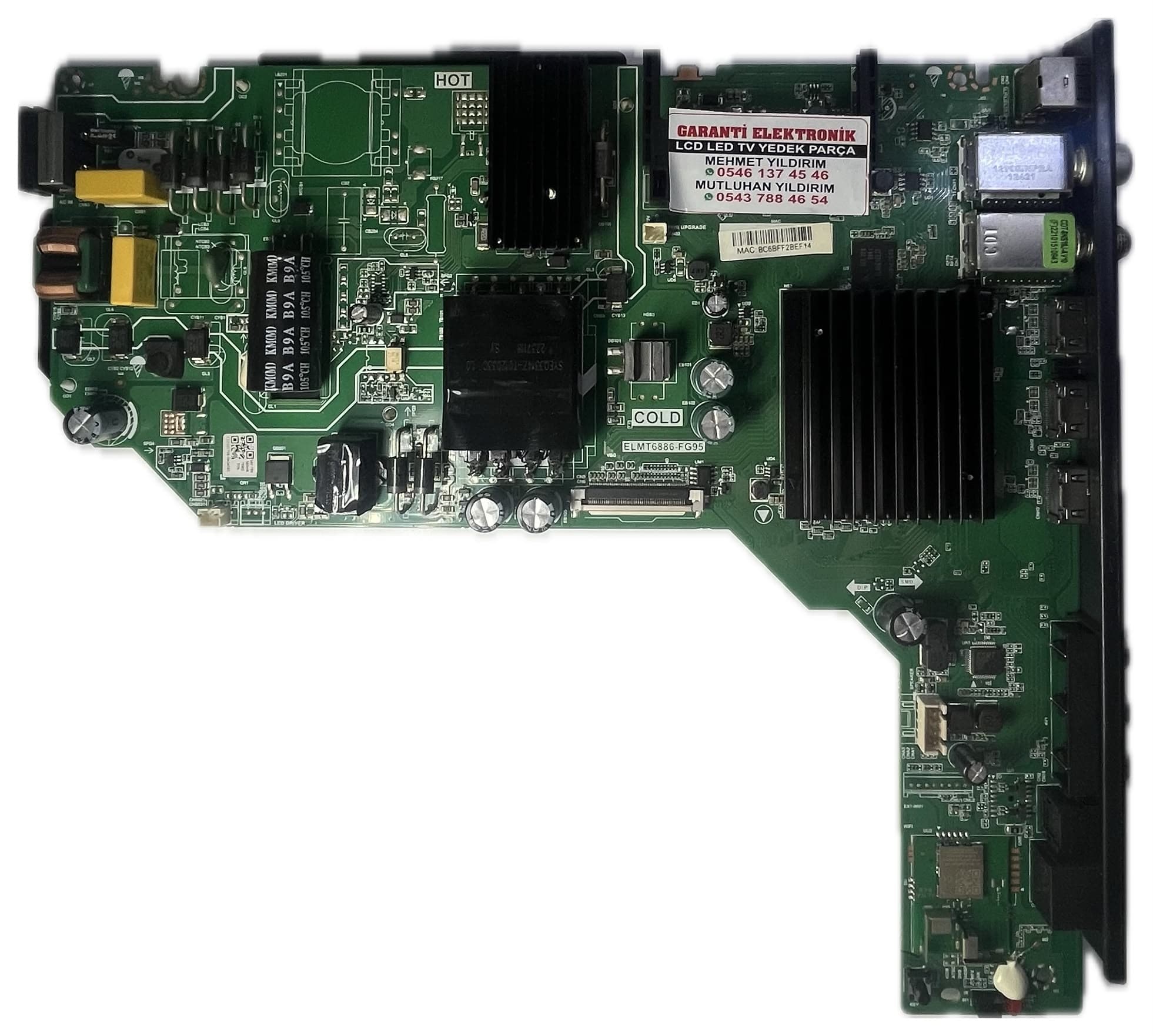 EL.MT6886-FG95 Profilo 43PA515ESG 43PA55ESG Ana Kart (Main Board)