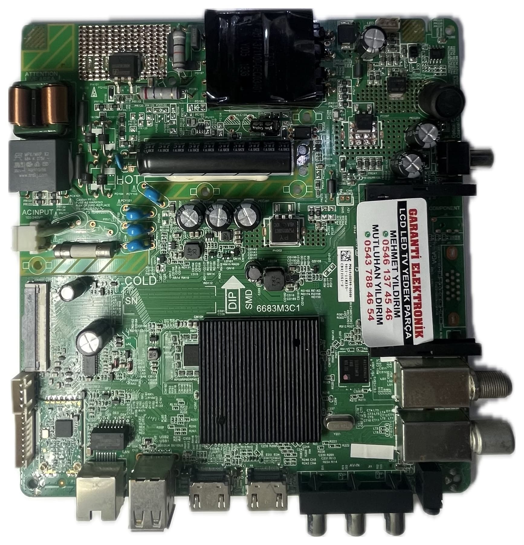 6683M3C1 BOTECH BSE43-LX Ana Kart (Main Board)