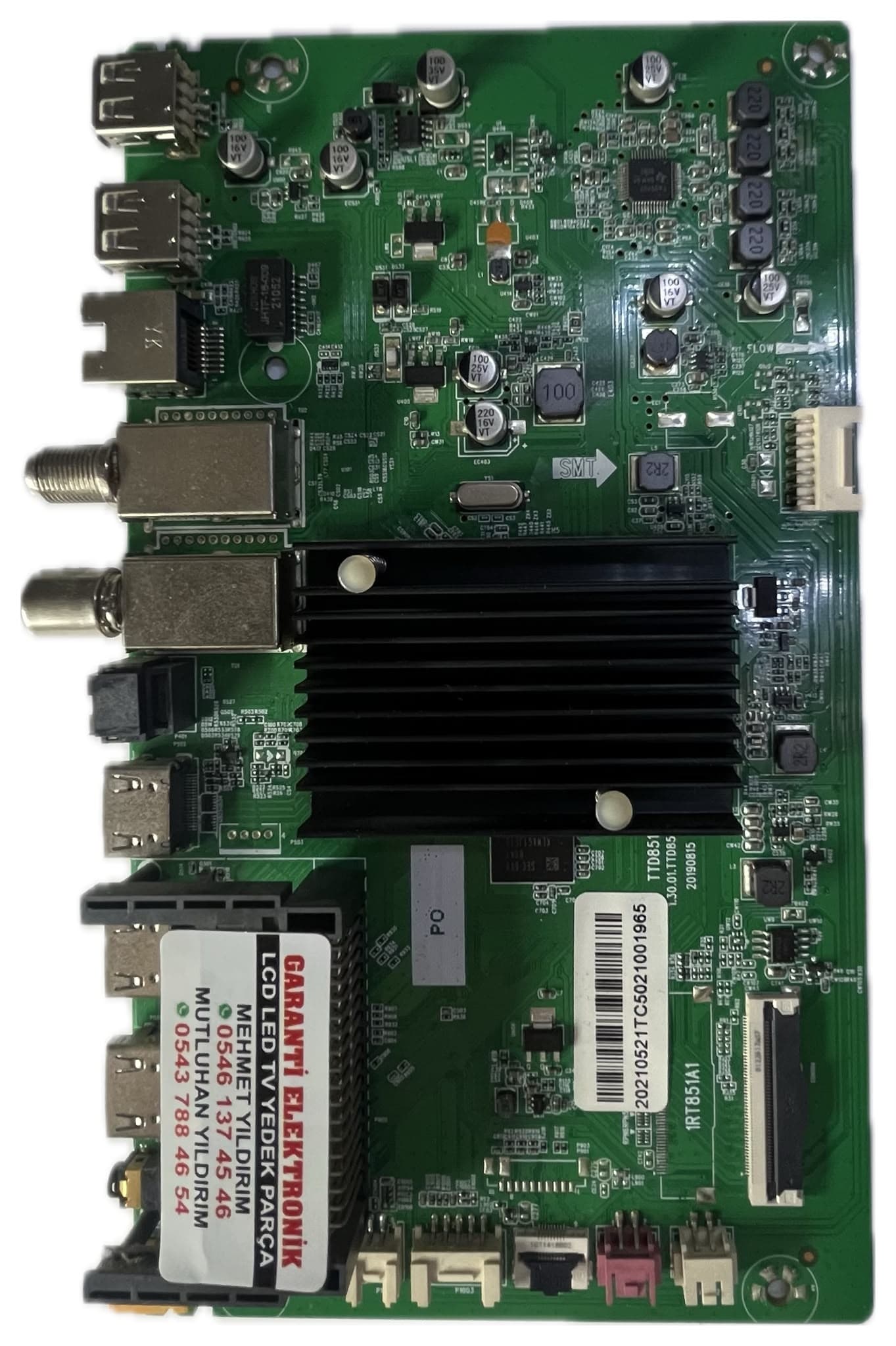 TTD851A1 Botech BSA50-A8000 Ana Kart (Main Board)