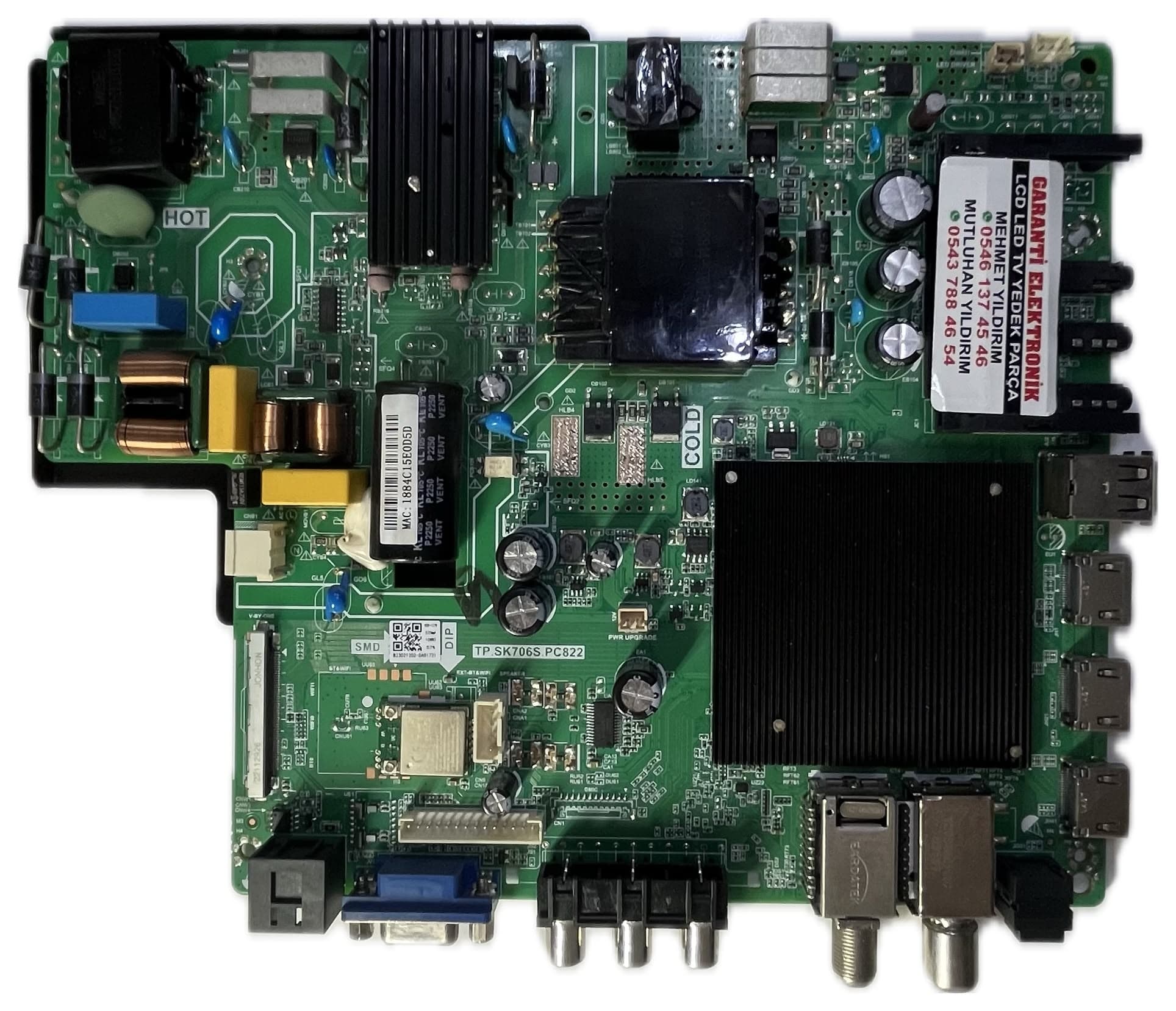 TP.SK706S.PC822 Nordmende NM50350 Ana Kart (Main Board)