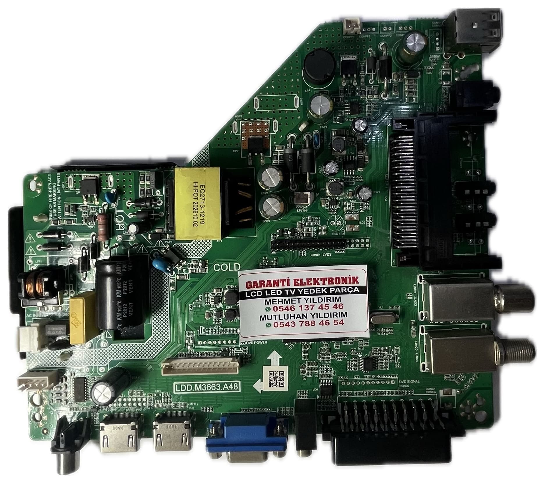 LDD.M3663.A48 TELENOVA 32D4001 Ana Kart (Main Board)