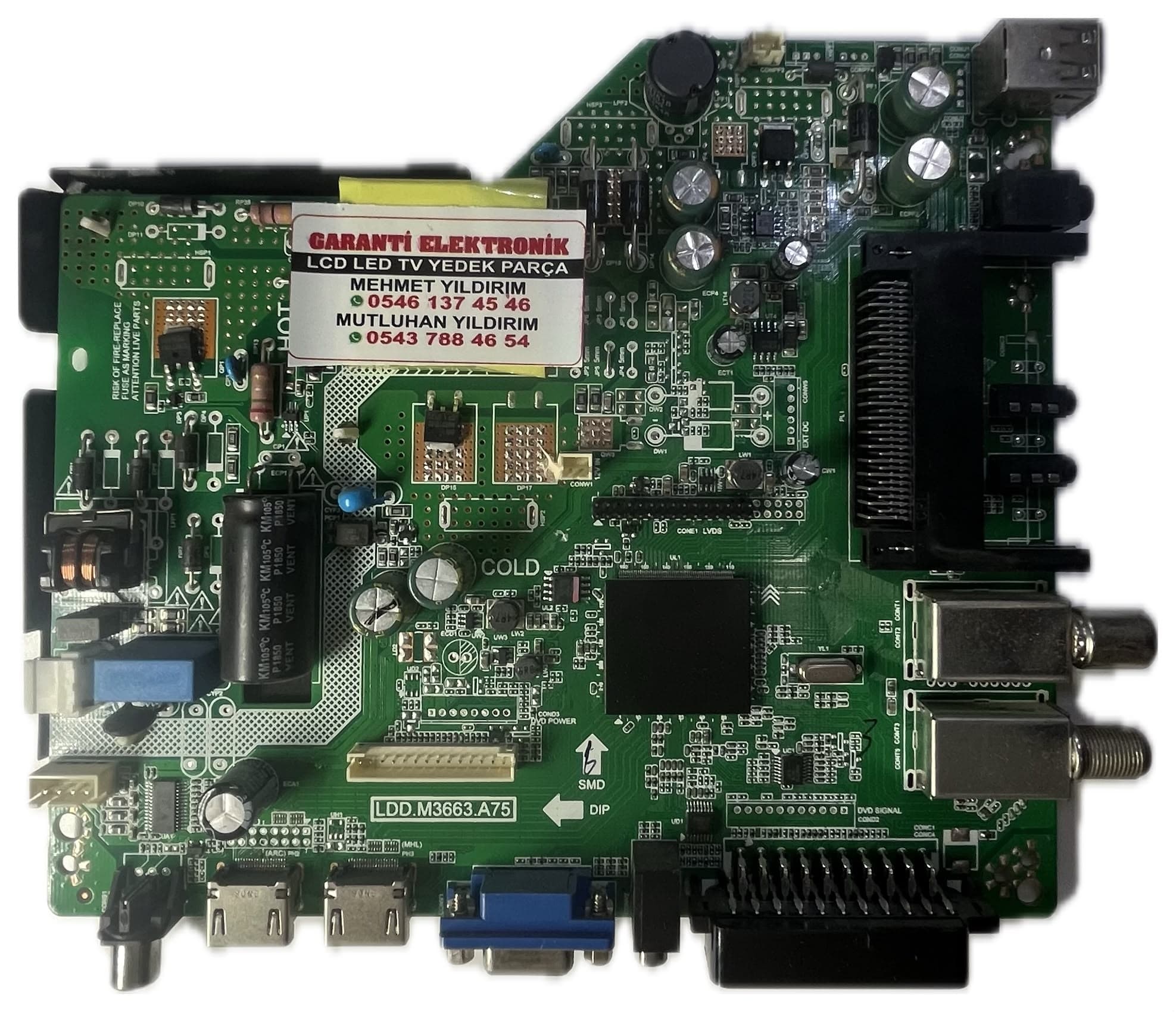 LDD.M3663.A75 Telenova 40FHD4001 Ana Kart (Main Board)
