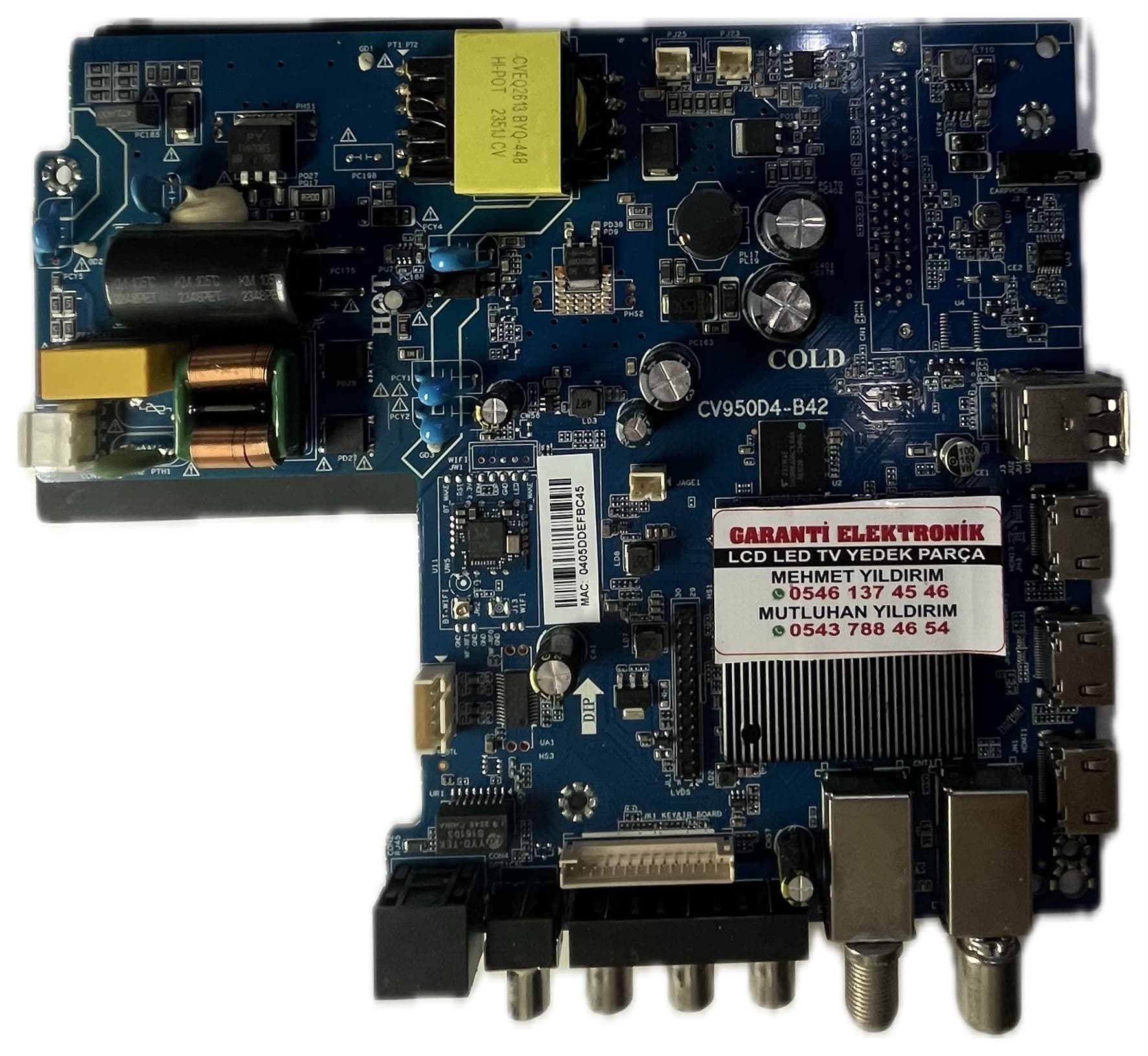 CV950D4-B42 Telenova 43FS1302 Ana Kart (Main Board)