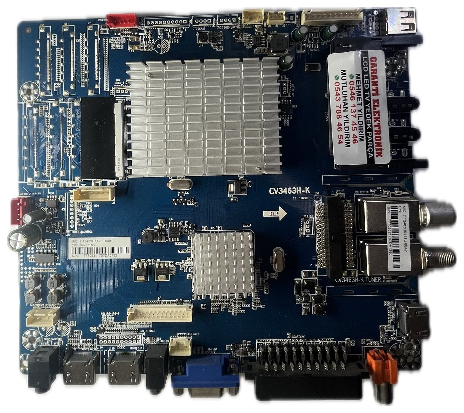CV3463H-K DENVER LED-5571 Ana Kart (Main Board)