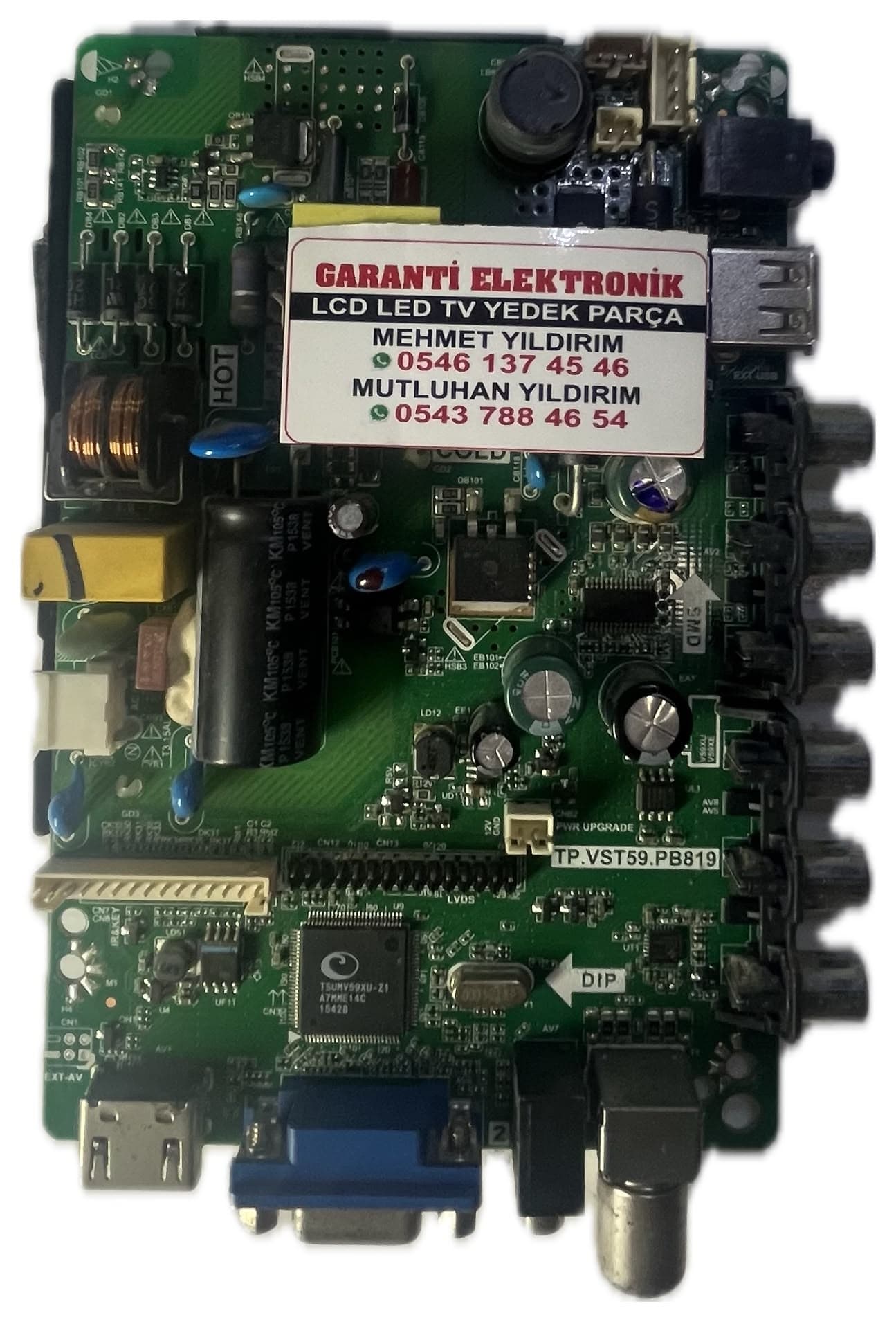 TP.VST59.PB819 Yumatu Yumatu Ana Kart (Main Board)