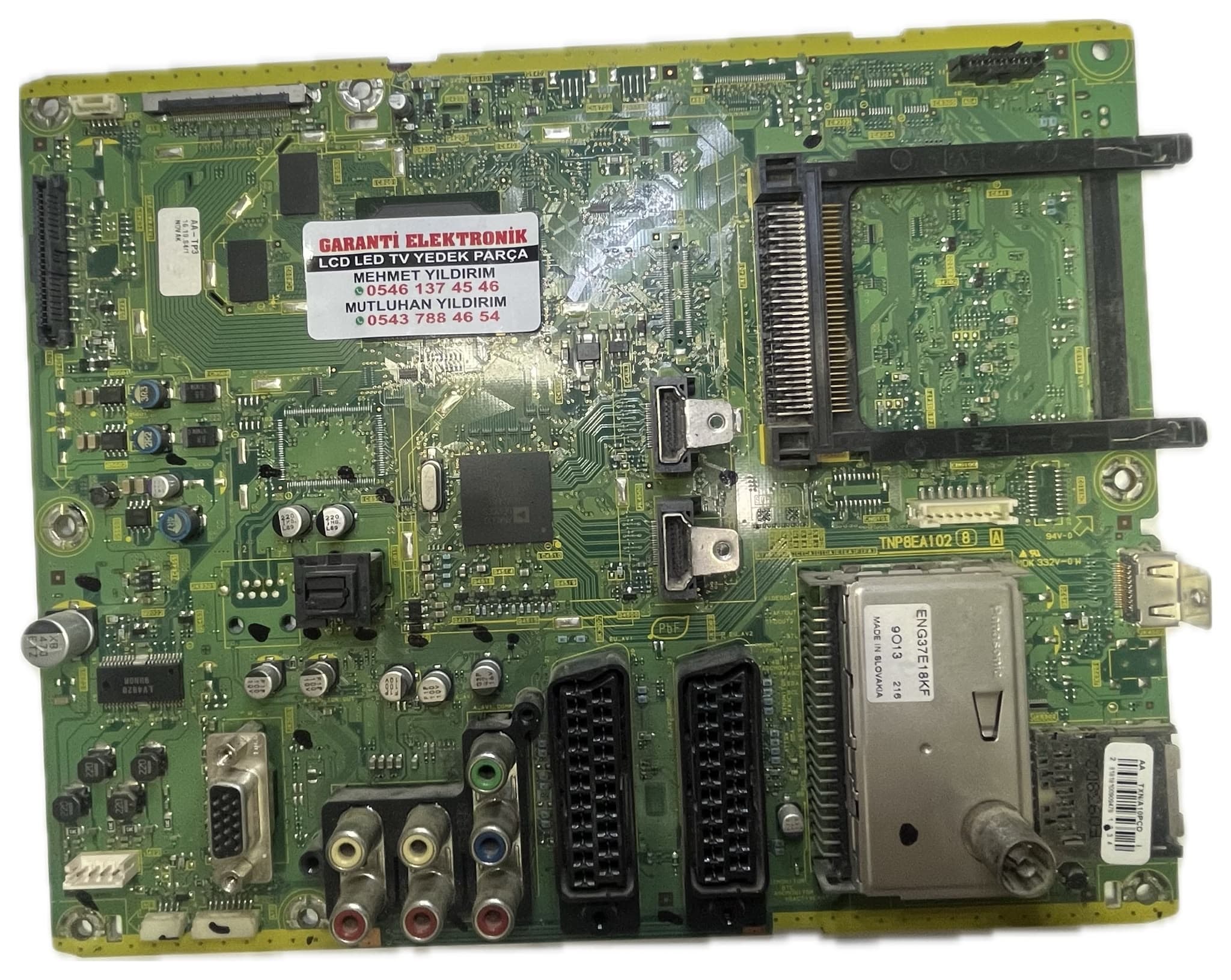 TNP8EA102 8A Panasonic TX-L37S10E Ana Kart (Main Board)