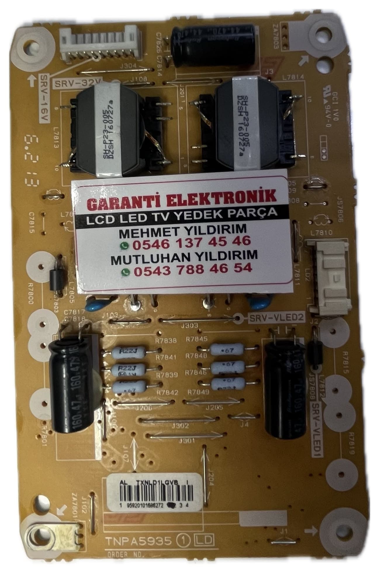 TNPA5935 Panasonic TX-49DS503E TX-49DS500B LED Driver Kartı (LED Driver Board)