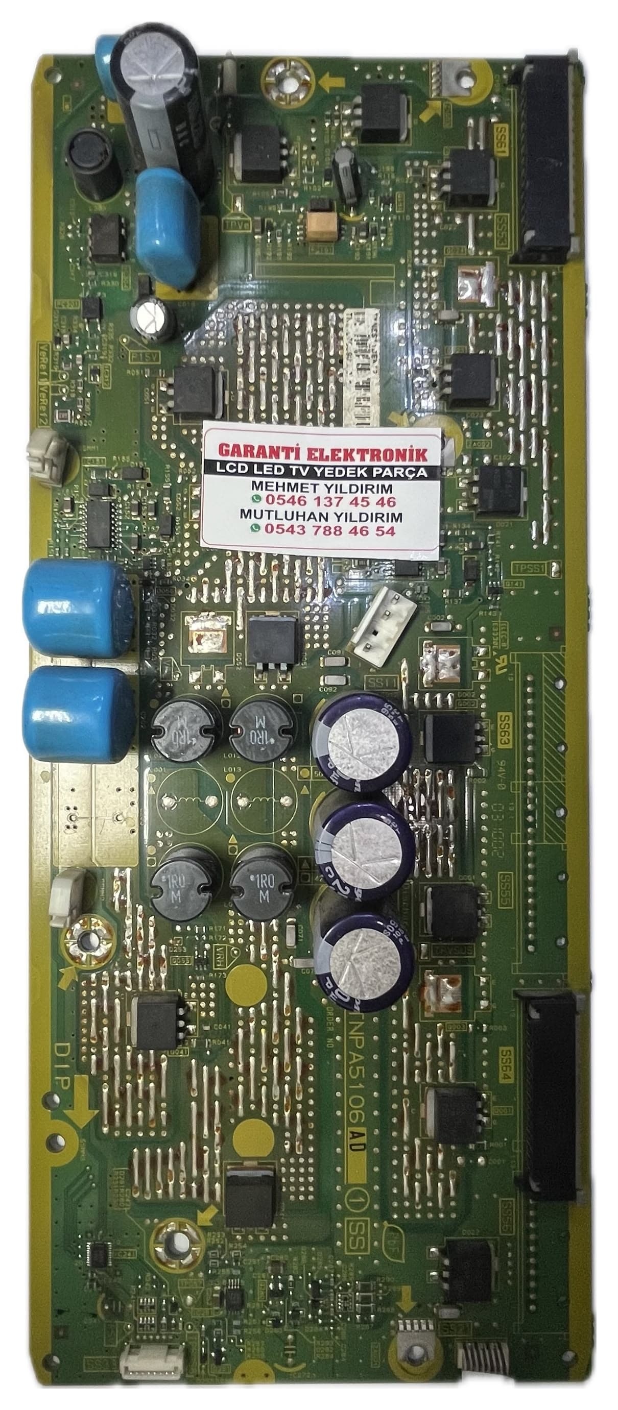TNPA5106 AD 1 SS Z SUS Panasonic TX-P42U20E İnverter Kartı (Inverter Board)